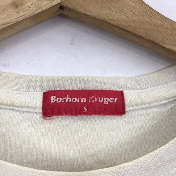 Barbara Kruger × Uniqlo Vtg BARBARA KRUGER BATTLEGROUND Tee Shirt Conceptual Artist Size S / US 4 / IT 40 - 4 Thumbnail