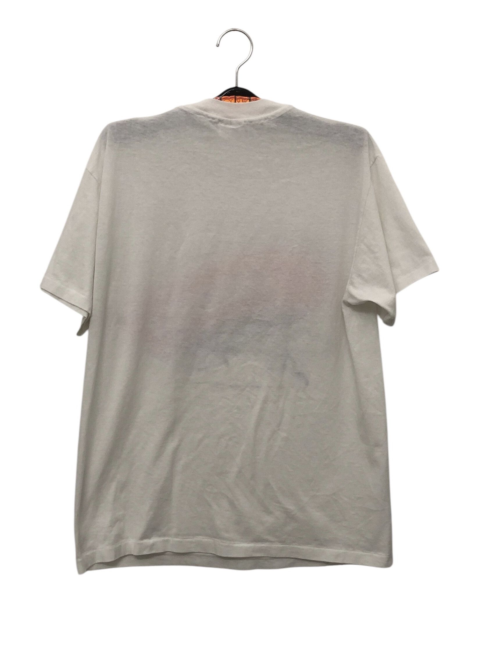 Budweiser × Hanes × Vintage Vintage 90s Hanes Poly-Cotton Bud Bowl Tshirt Size US L / EU 52-54 / 3 - 2 Thumbnail