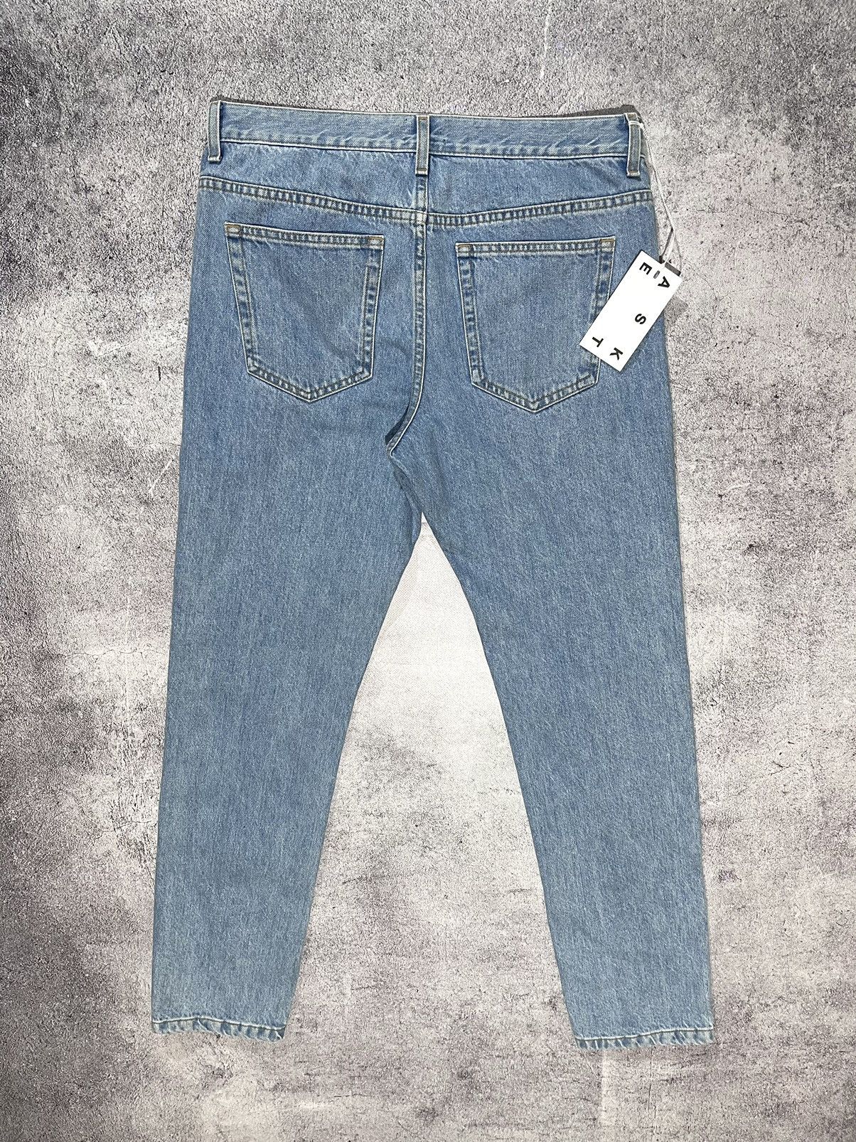 Asket NEW Asket Washed Denim Jeans Made in Italy Size 31 / 30 Size US 31 - 4 Thumbnail