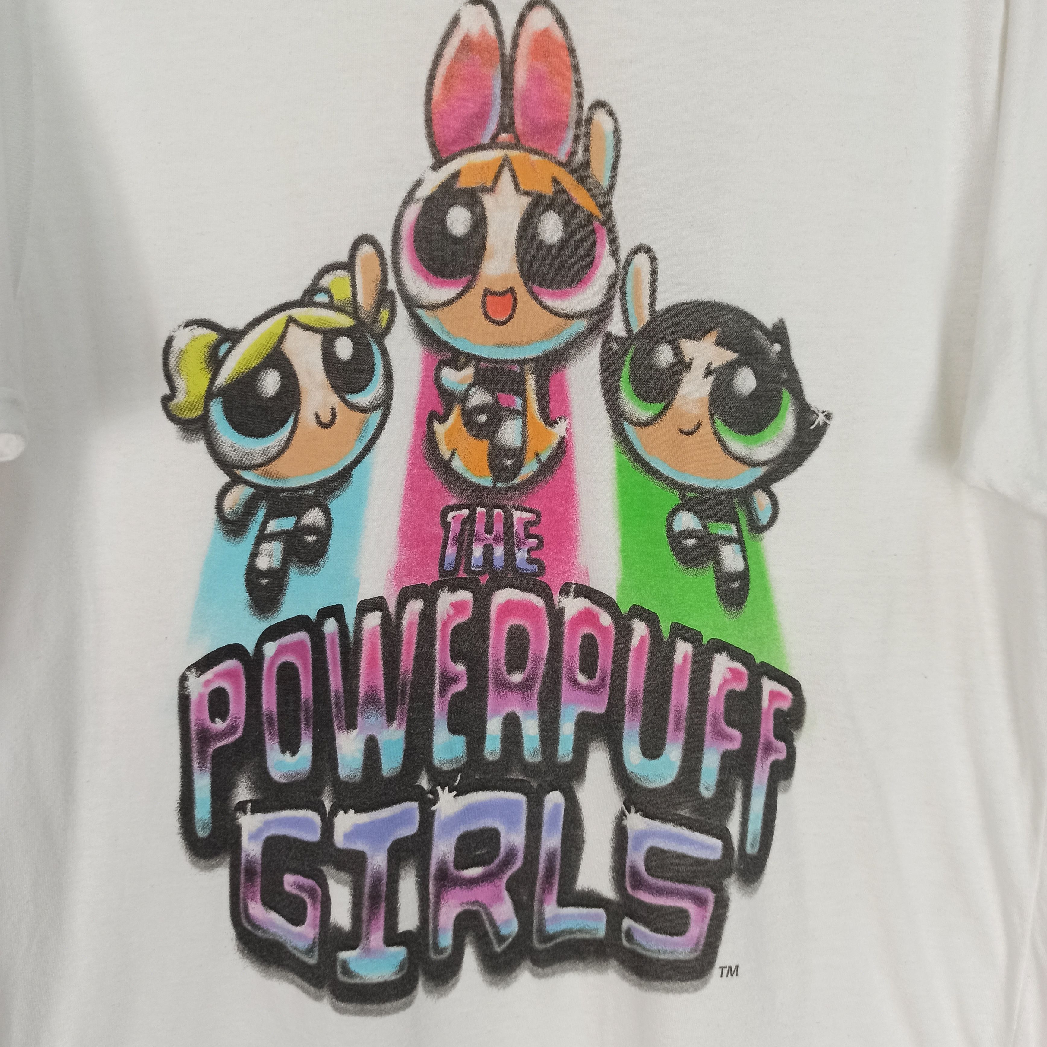 Cartoon Network 🔥Steals🔥 Powerpuff Girls Cartoon Network Promo T-shirt Size US M / EU 48-50 / 2 - 3 Thumbnail