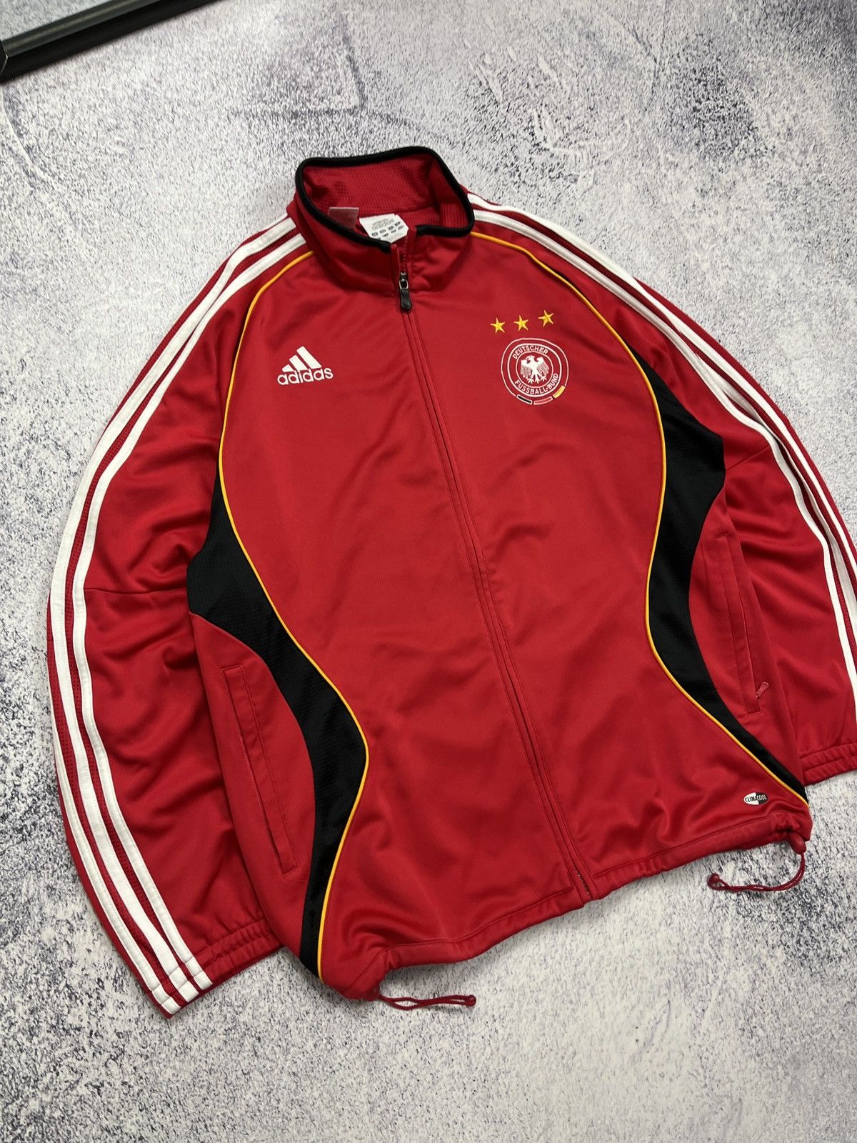 Adidas × Vintage Vintage 2005 Germany Soccer Track Jacket Adidas World Cup Size US L / EU 52-54 / 3 - 4 Thumbnail