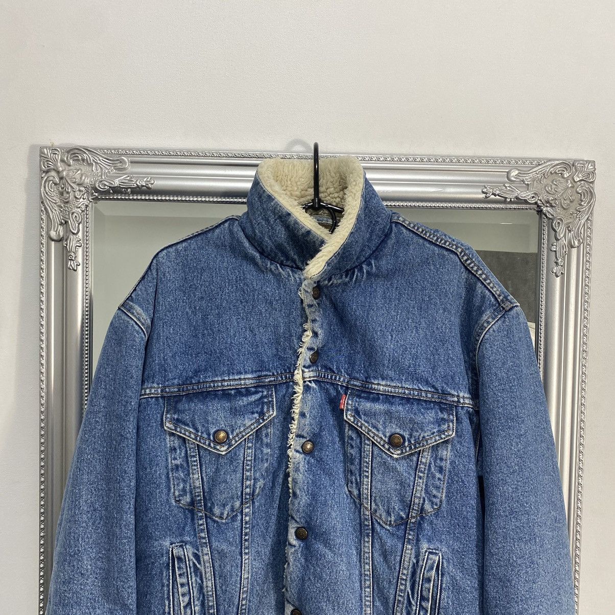 Levi's Vintage Levis jacket denim Size US XL / EU 56 / 4 - 2 Thumbnail
