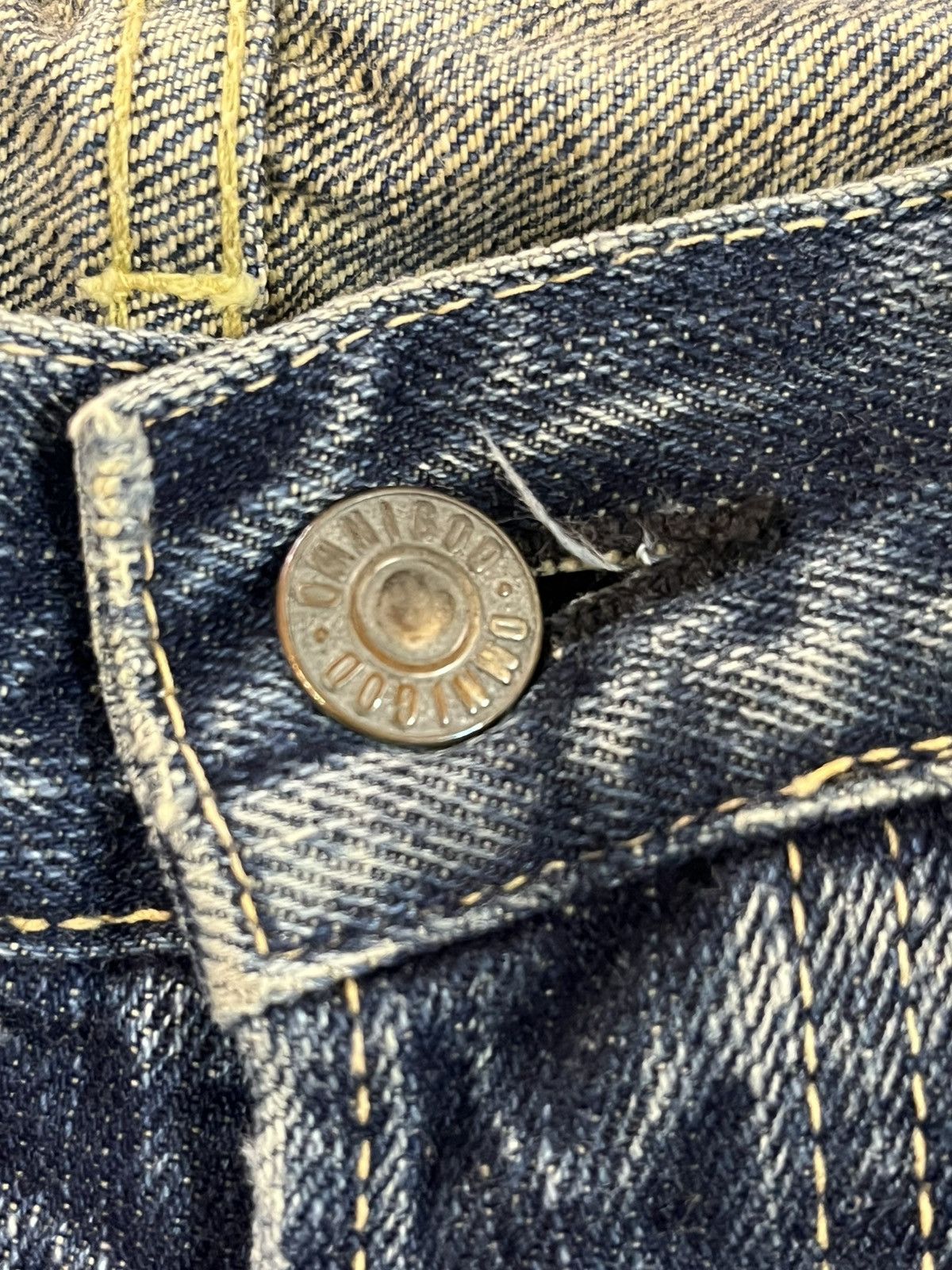 Hysteric Glamour × Japanese Brand × OMNIGOD Vintage Omnigod Selvedge Faded Short Denim Size US 30 / EU 46 - 6 Thumbnail