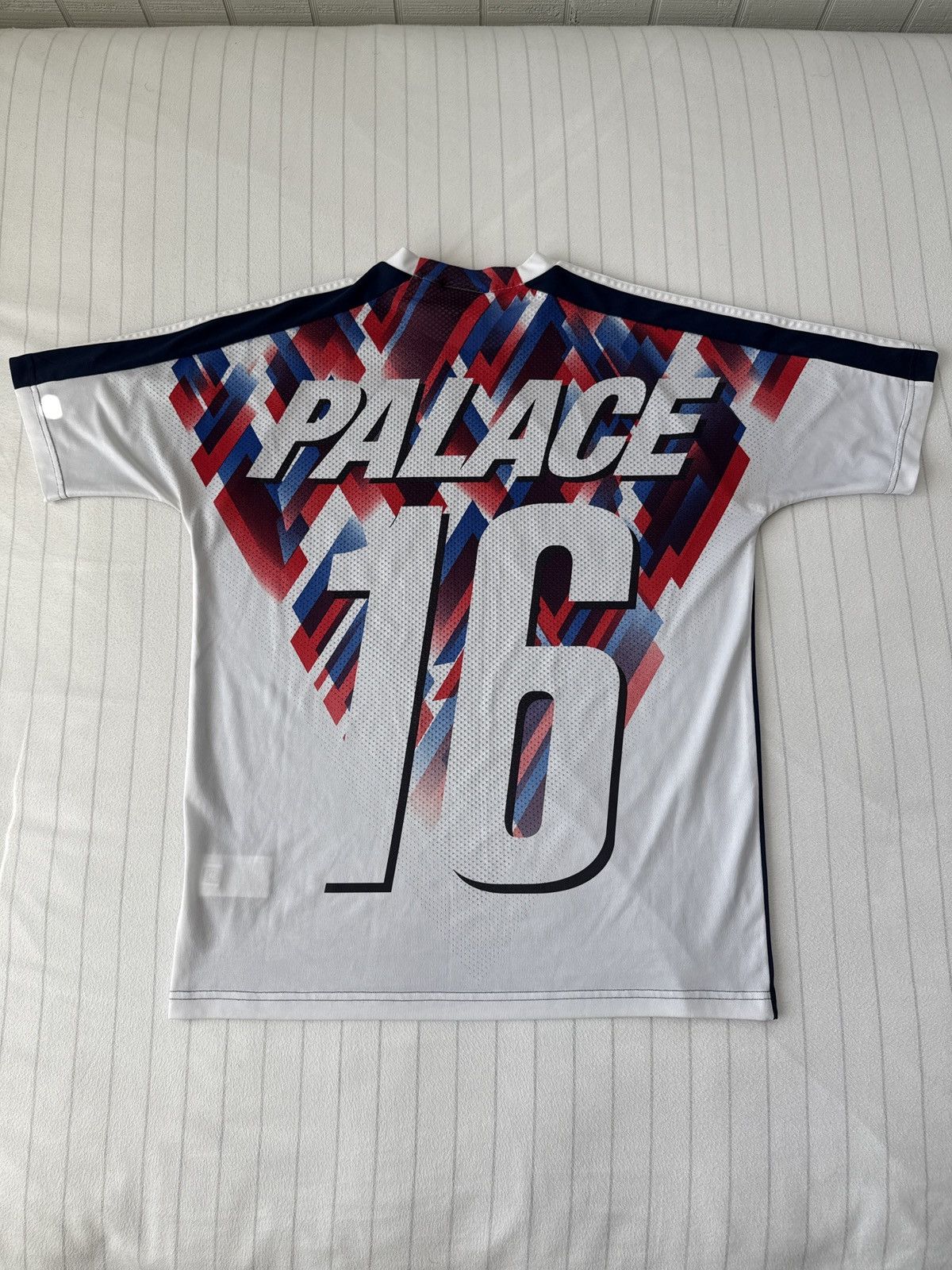 Adidas × Palace Palace Adidas Away Jersey Night Indigo/White/Red Size Medium Size US M / EU 48-50 / 2 - 4 Thumbnail