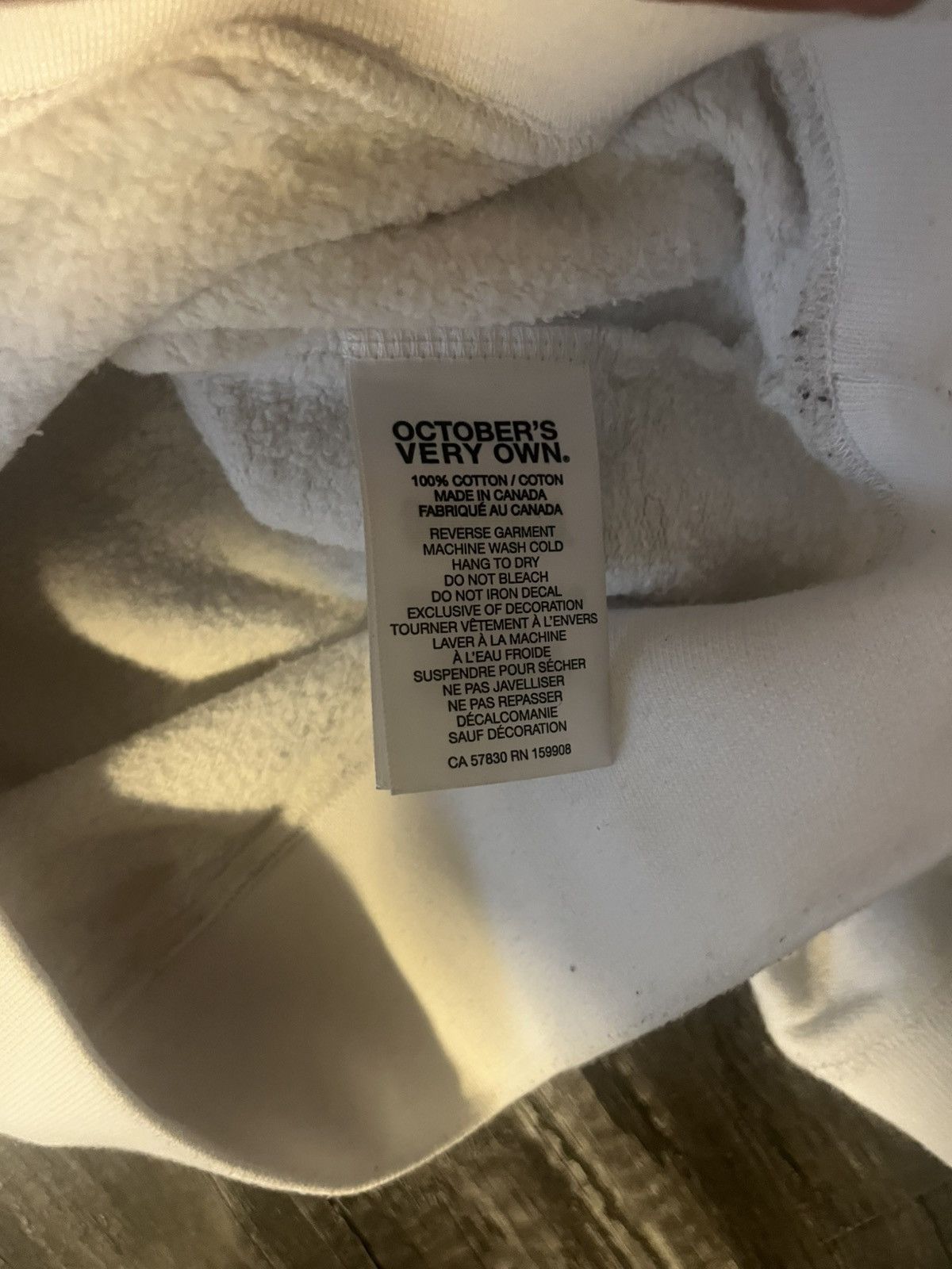 Drake OVO OG Owl Crewneck SS23 White/Gold Size US M / EU 48-50 / 2 - 5 Thumbnail