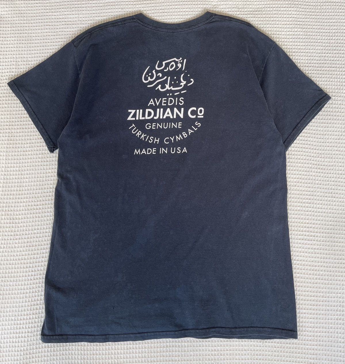 Band Tees Vintage 00’s Zildjian Classic Turkish Cymbals Sun Faded Tee Size US L / EU 52-54 / 3 - 13 Thumbnail