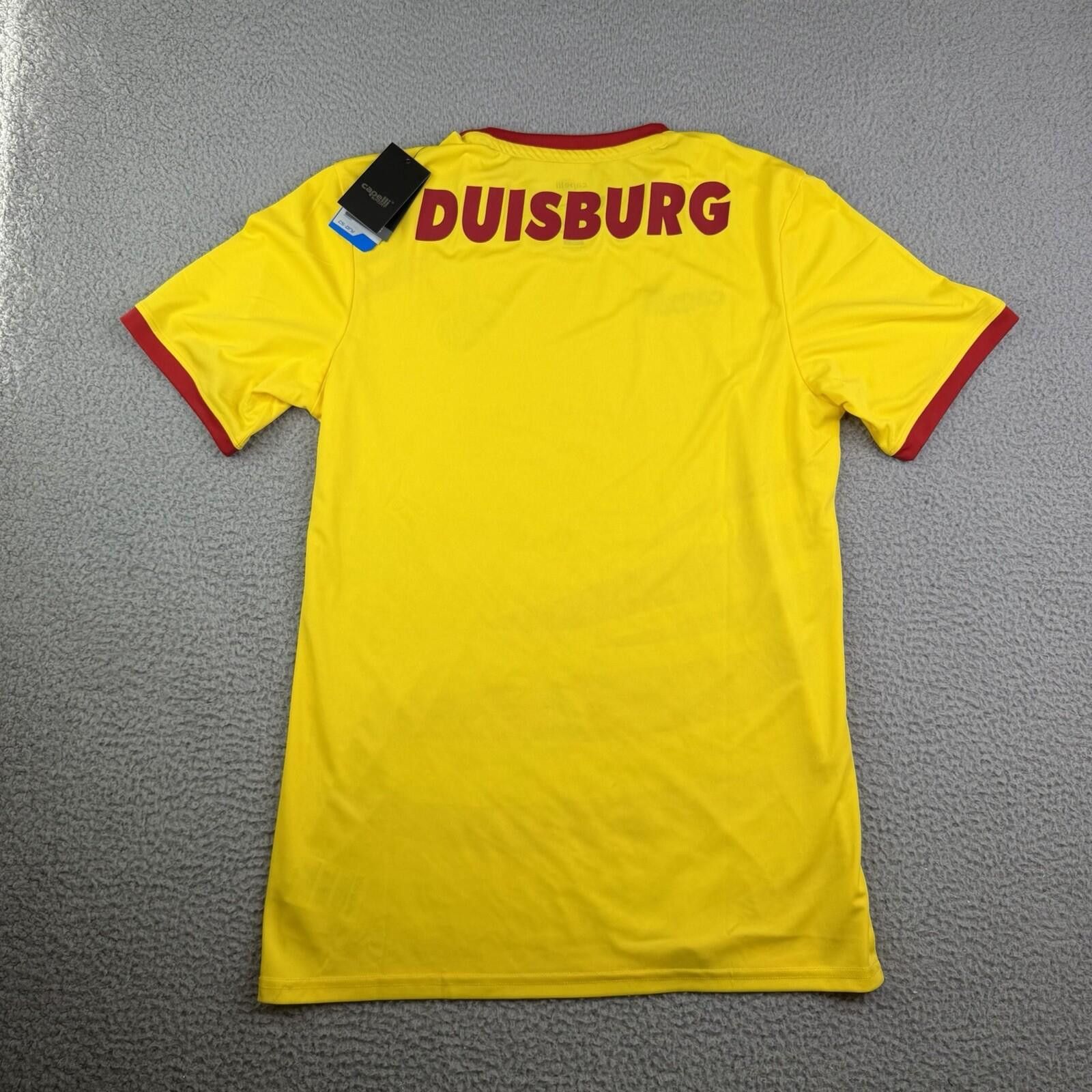 Other MSV Duisburg Yellow Jersey Shirt M Capelli Football Soccer Size ONE SIZE - 4 Thumbnail