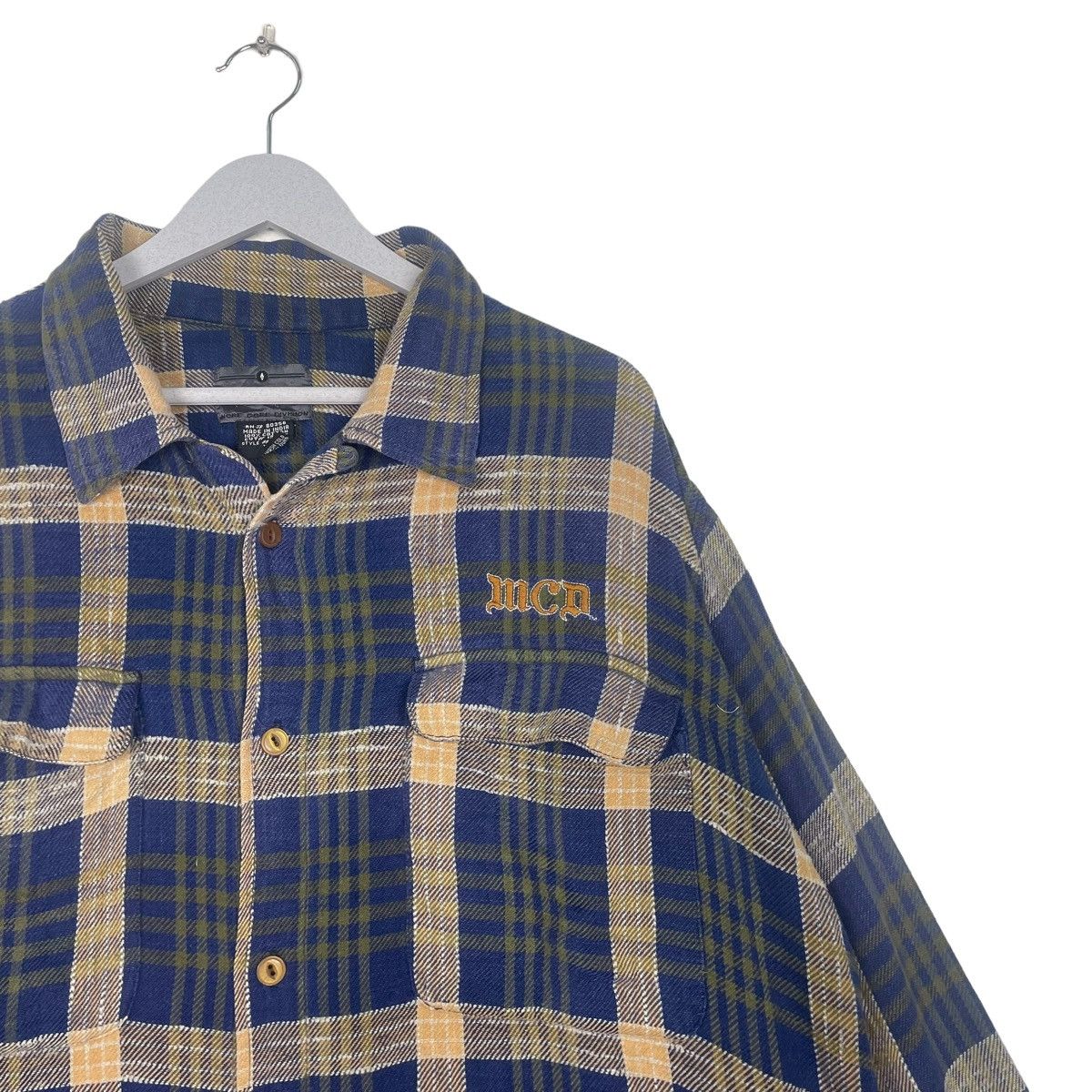 Flannel × Japanese Brand 💥 MORE CORE DIVISION JAPAN TARTAN CHECKED JACKET Size US L / EU 52-54 / 3 - 5 Thumbnail