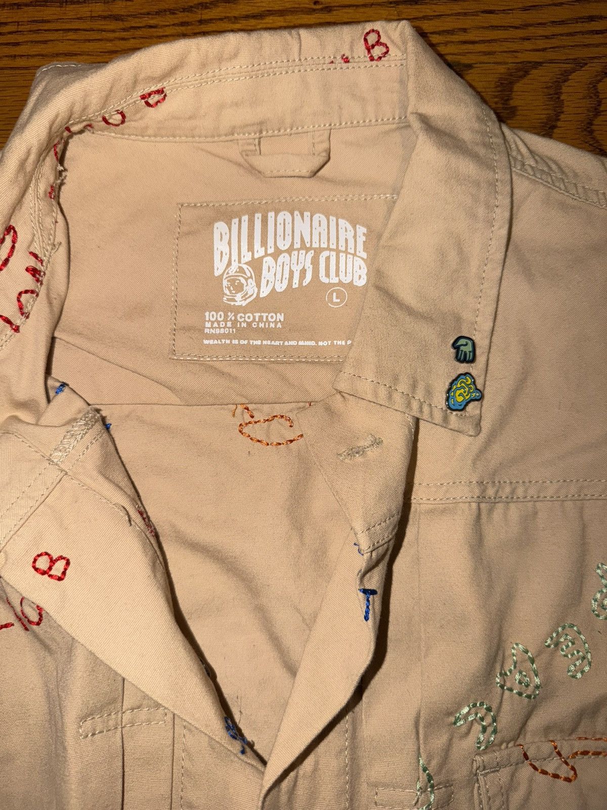 Billionaire Boys Club BILLIONAIRE BOYS CLUB HOMEROOM JACKET Size US L / EU 52-54 / 3 - 4 Thumbnail