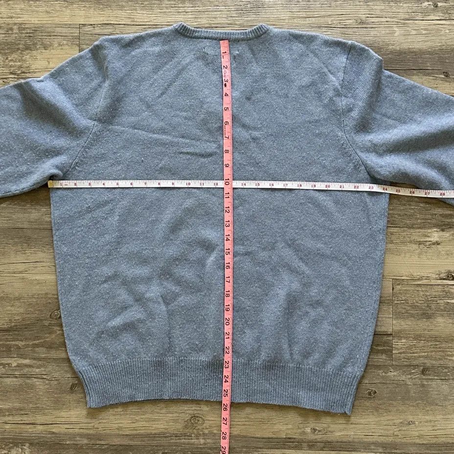Polo Ralph Lauren Vintage Polo Ralph Lauren V-Neck Lambs Wool Knit Sweater Size US XL / EU 56 / 4 - 5 Thumbnail