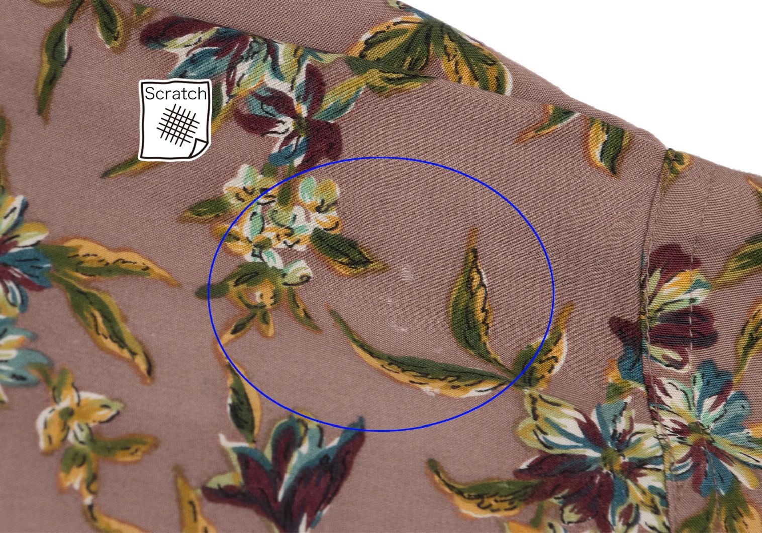 Jean Paul Gaultier Flower Print Rayon Shirt in Mocha Green Yellow Size 48 Size US M / EU 48-50 / 2 - 9 Thumbnail