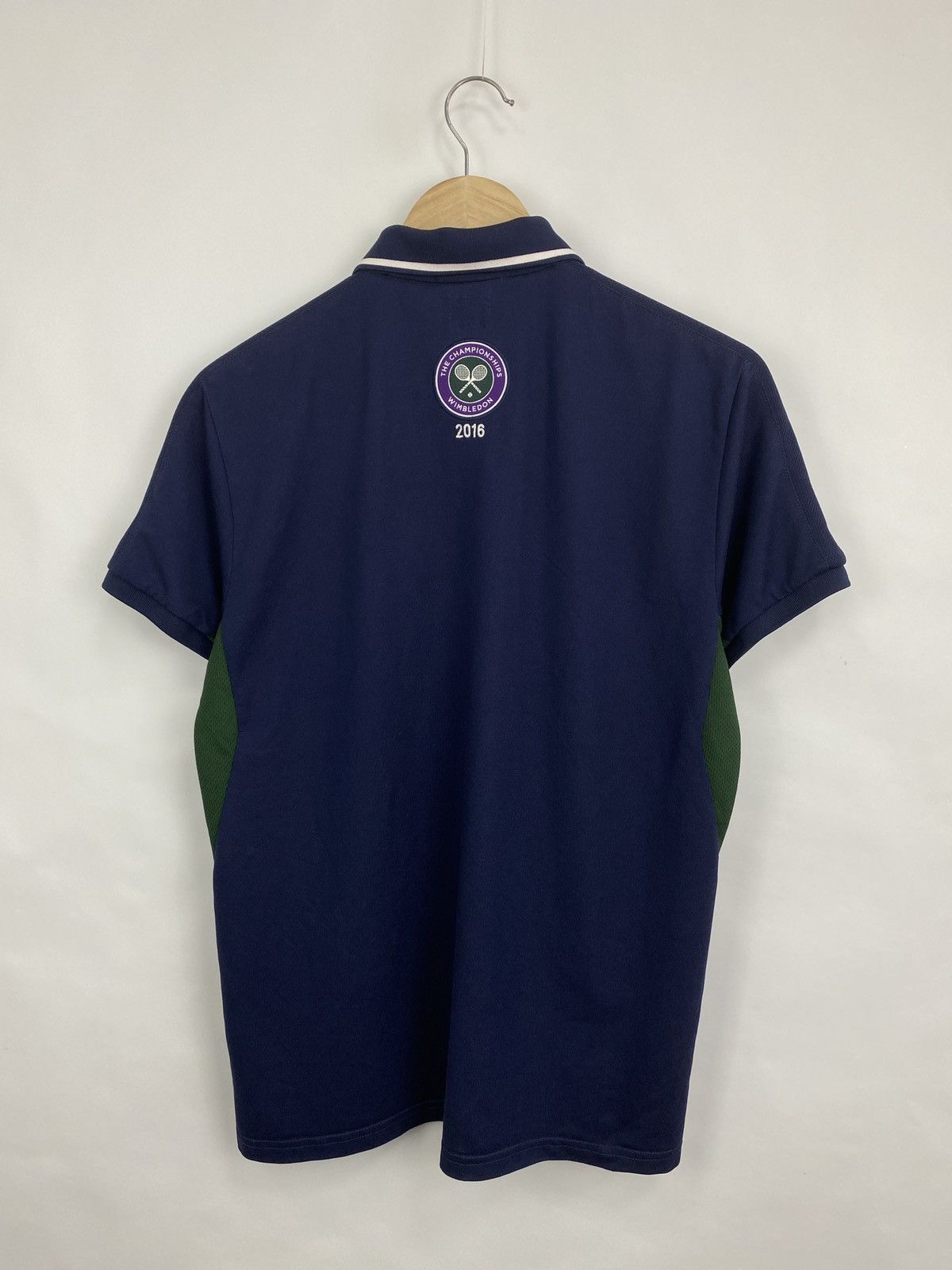 Polo Ralph Lauren 🇬🇧 Vintage Polo Ralph Lauren Wimbledon Tennis Polo T-Shirt Size US M / EU 48-50 / 2 - 9 Thumbnail