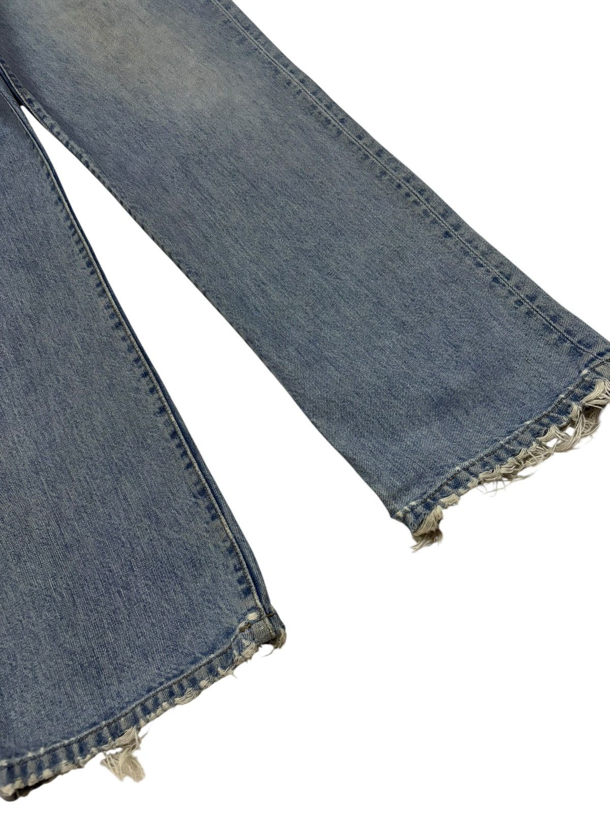 RRL Ralph Lauren × Ralph Lauren × Vintage 90s Vintage RRL Ralph Lauren Blue Washed Jeans Size US 33 - 4 Thumbnail
