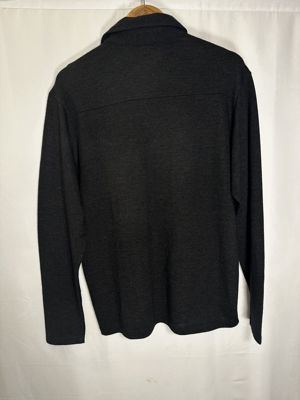 Kiton Kiton Black Long Sleeve Polo in Cashmere and Silk, Size M Size US M / EU 48-50 / 2 - 5 Thumbnail