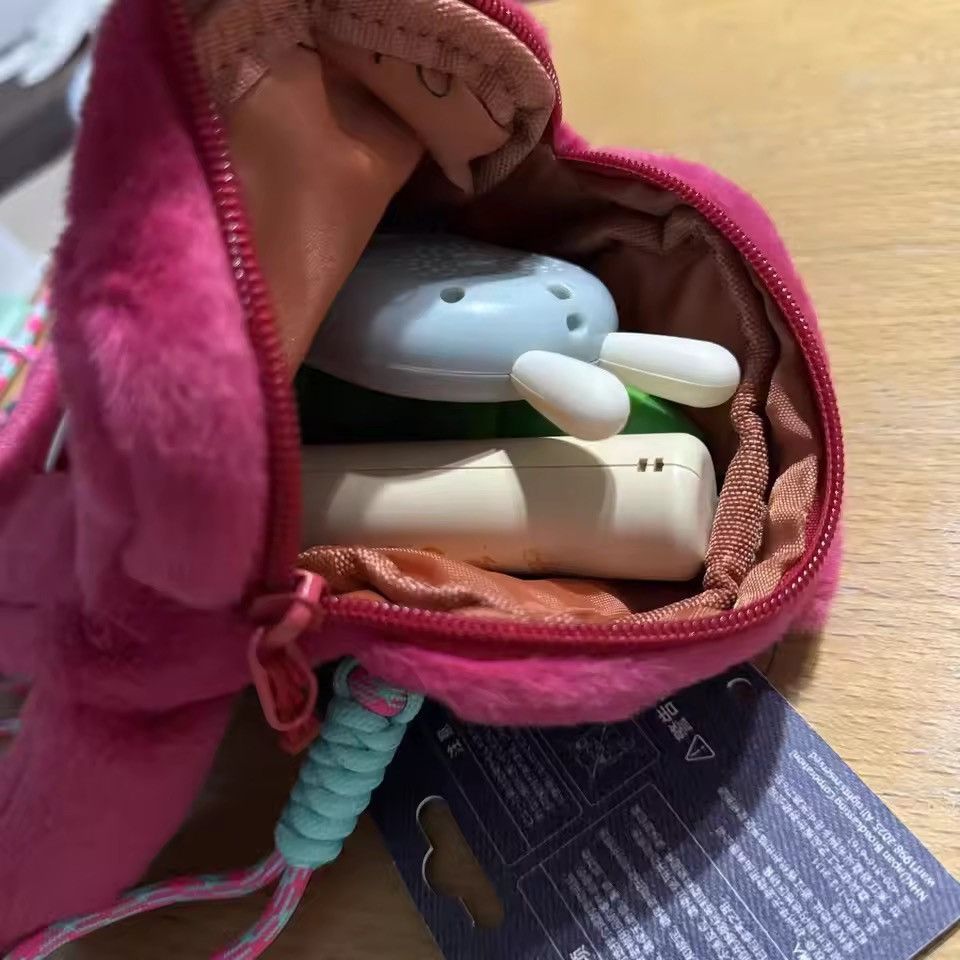 Japanese Brand Kawaii Domo Kun Plush Shoulder Bag Size ONE SIZE - 6 Thumbnail