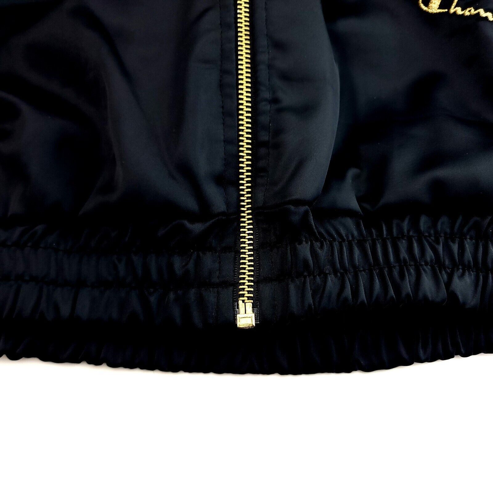 Champion Champion Black Full Zip Gold Fitted Botttom Jacket Medium Po Size M / US 6-8 / IT 42-44 - 10 Thumbnail