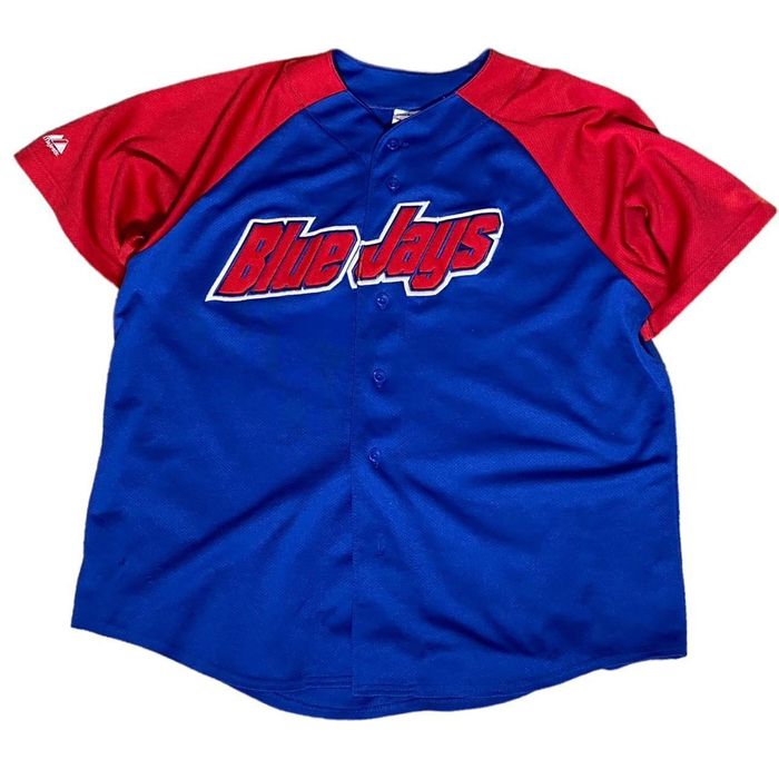 MLB Vintage 90s Majestic Toronto Blue Jays Retro Jersey | Grailed