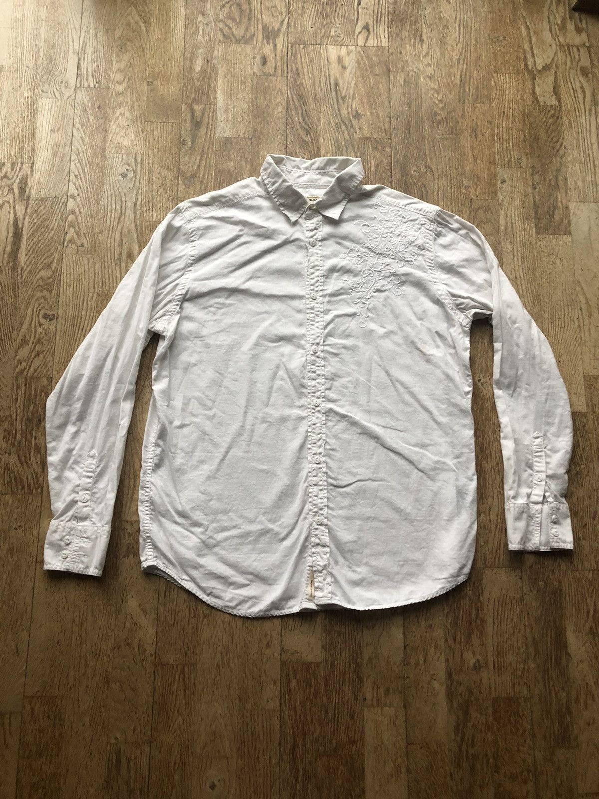 DKNY DKNY JEANS VINTAGE QUALITY BUTTON UP SHIRT Size US L / EU 52-54 / 3 - 1 Thumbnail
