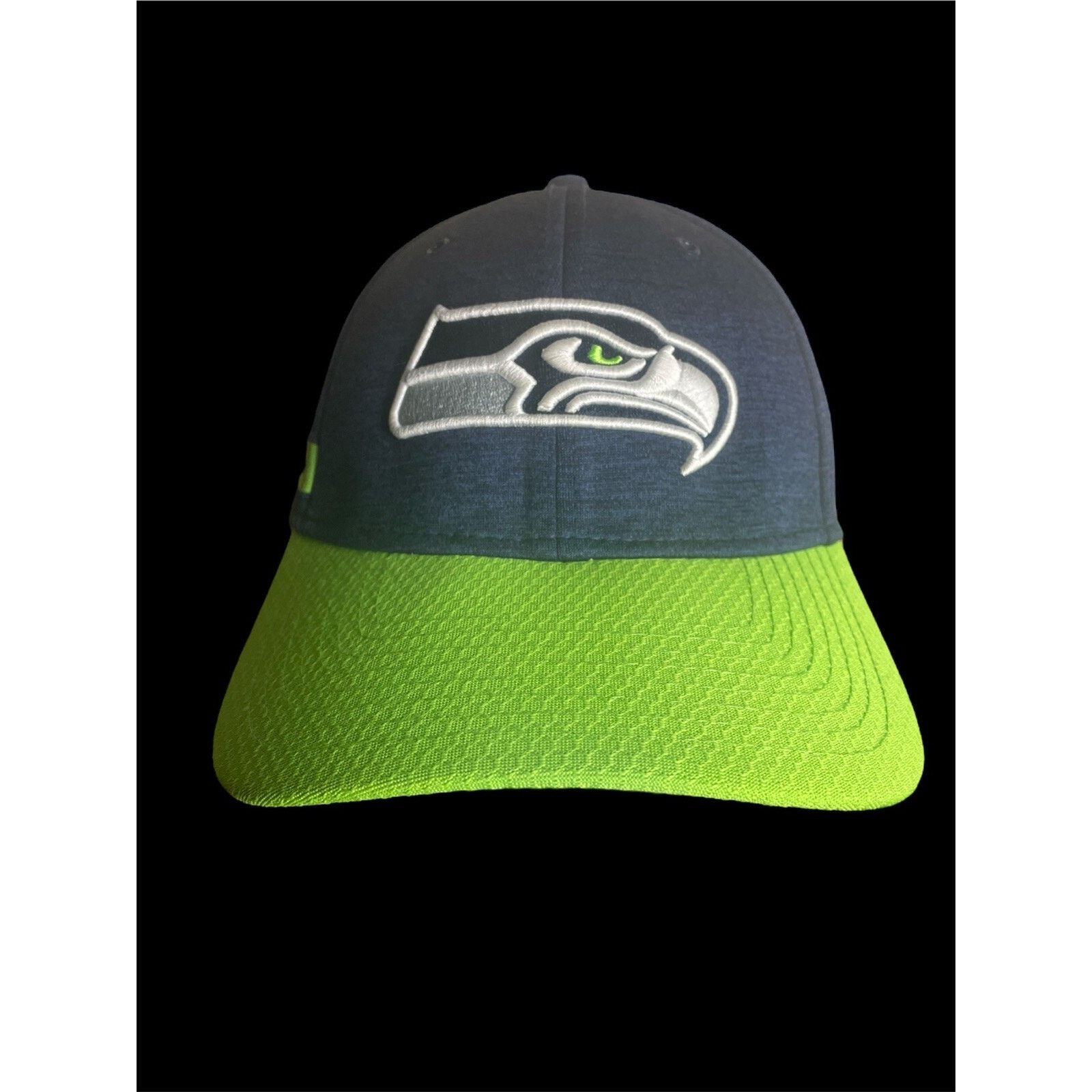 New Era Seattle Seahawks New Era 39thirty Flex Fitted Hat Cap M-L Size US L / EU 52-54 / 3 - 1 Thumbnail
