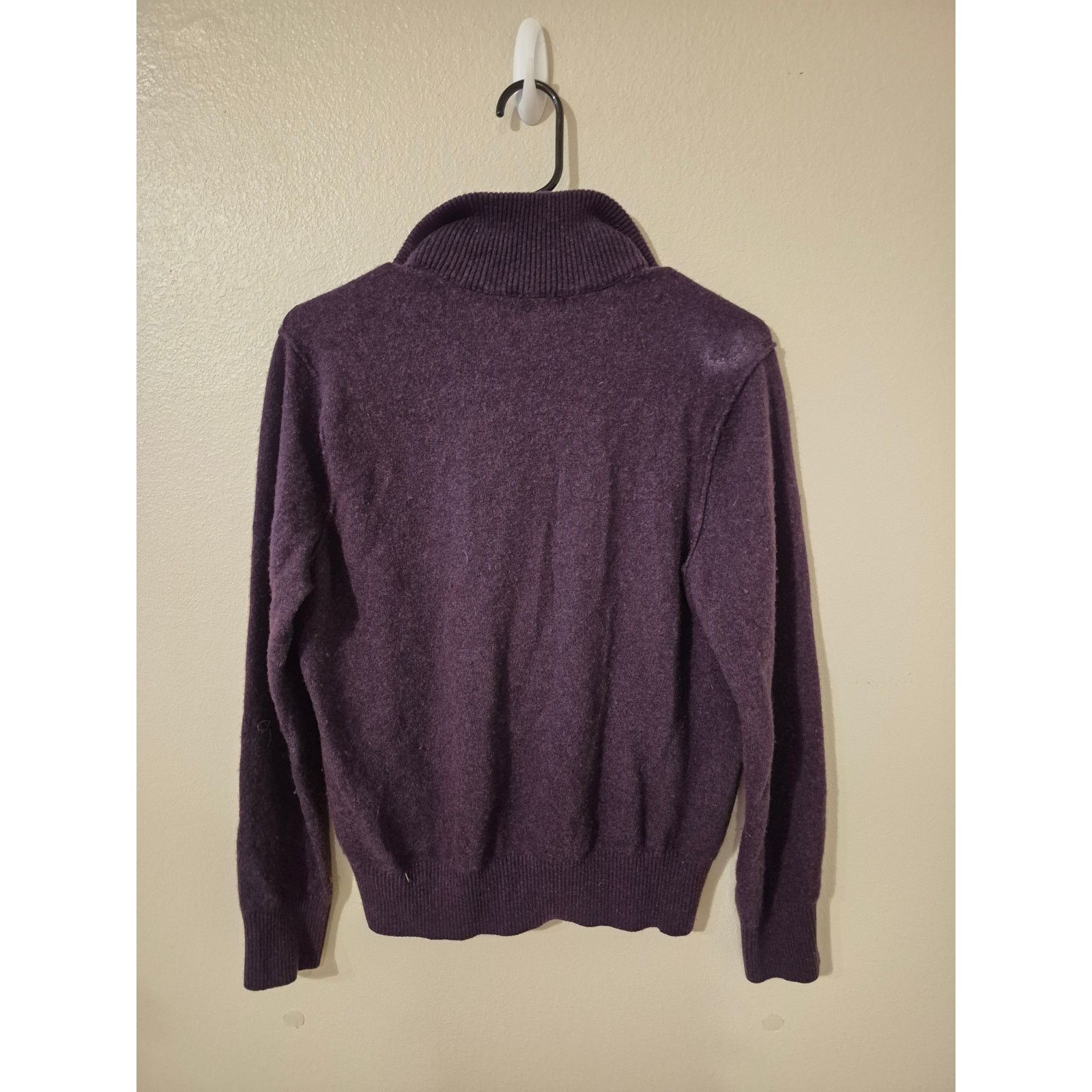 Banana Republic Banana Republic Mens Italian Yarn Snap-Neck Pullover Sweater Size US M / EU 48-50 / 2 - 2 Thumbnail