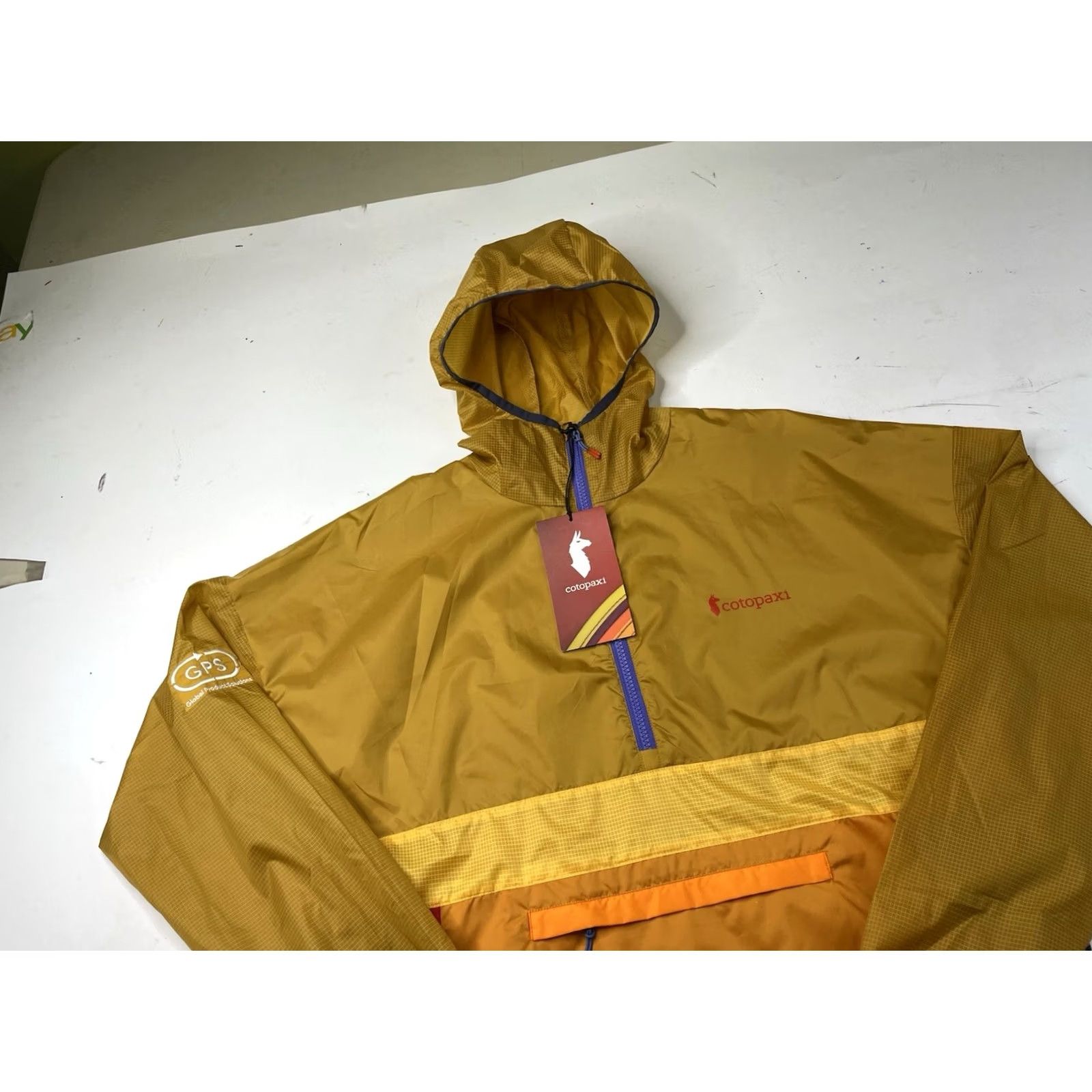 Cotopaxi Cotopaxi Jacket Windbreaker M Multicolor Zip Hooded Lightweight Teca Half-Zip NWT Men Size M Pull Over Size US M / EU 48-50 / 2 - 2 Thumbnail