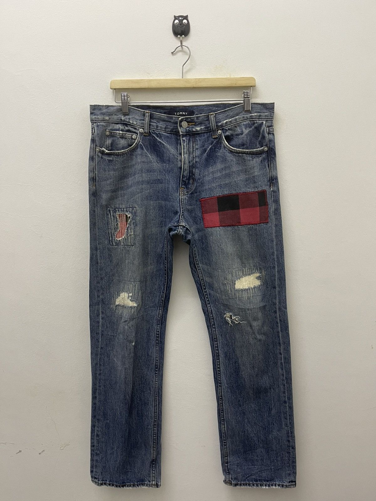 Tommy Jeans Rare Vintage TOMMY Spell Out Daicock Style Size US 35 - 5 Thumbnail