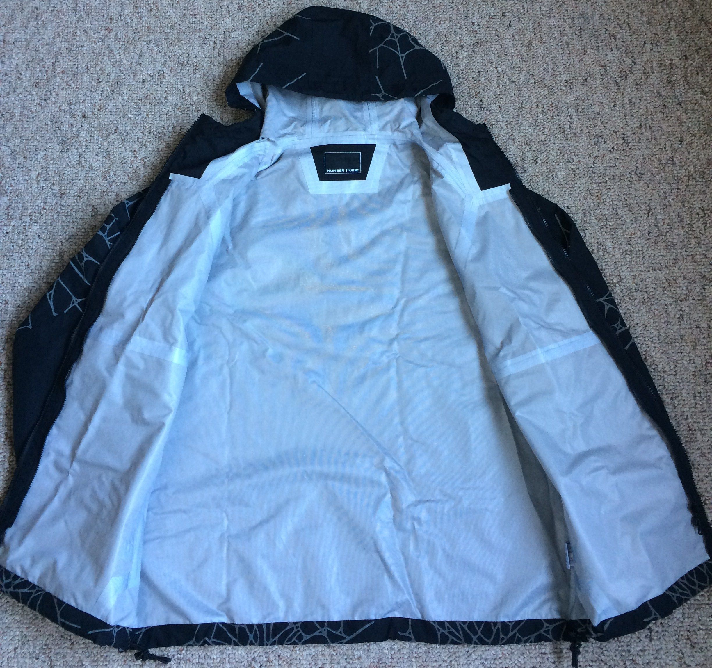 Number (N)ine NEW Number (N)ine Spider Web Snowboard Jacket Size US XL / EU 56 / 4 - 5 Thumbnail