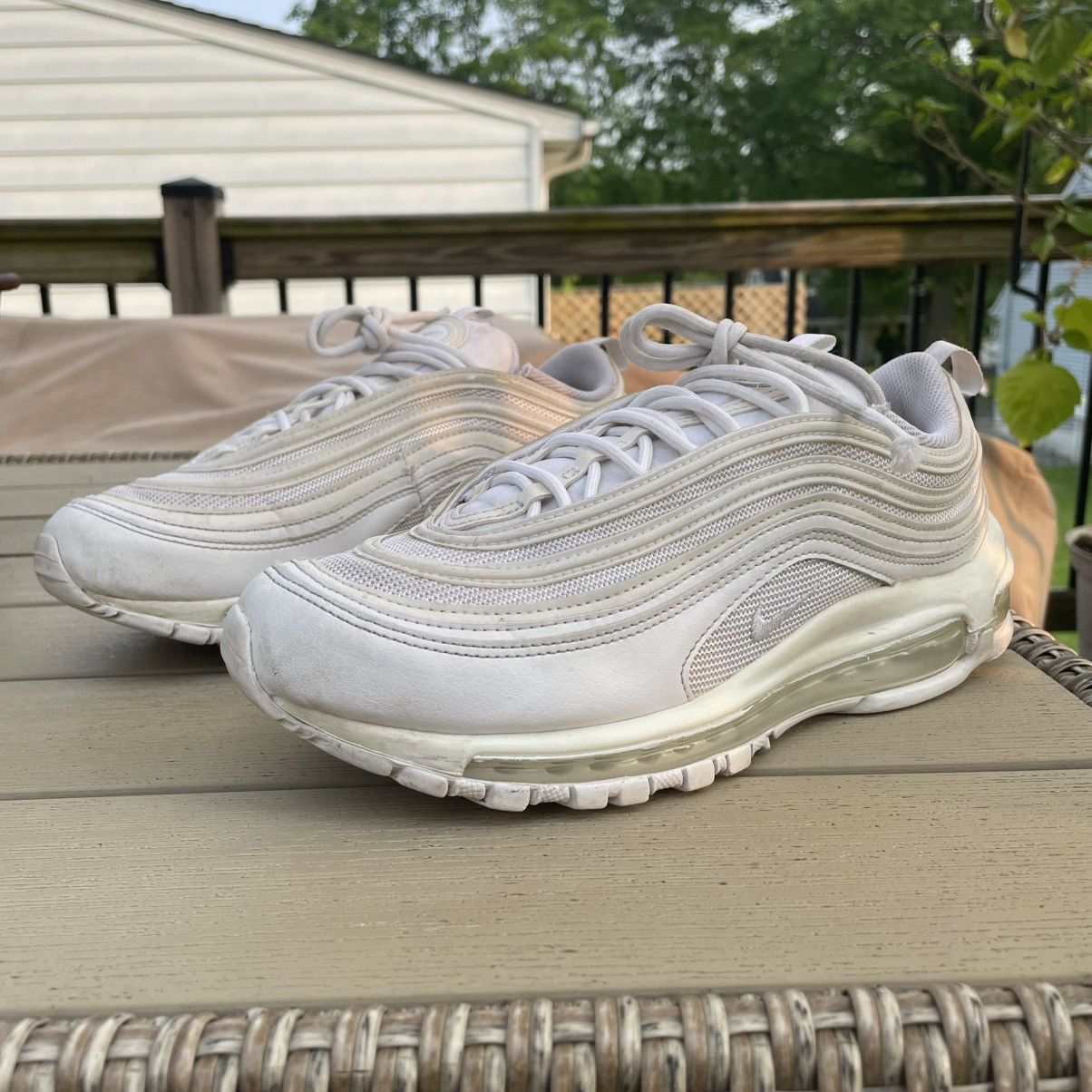 Nike Women’s Nike Air Max 97 Triple White Size US 9.5 / IT 39.5 - 1 Thumbnail