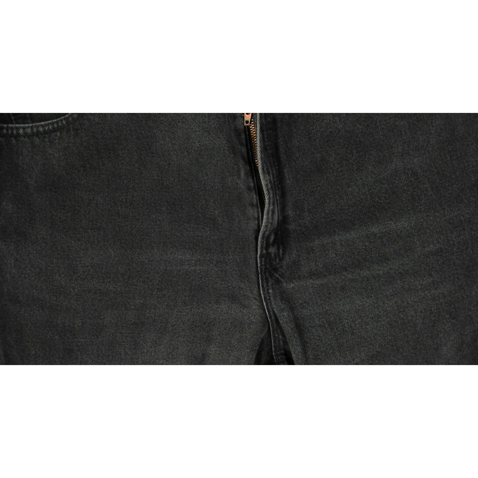 Levi's 1995 Made in USA Levis 551 Faded Black Tapered Jeans Womens Size 40" / US 18 - 11 Thumbnail