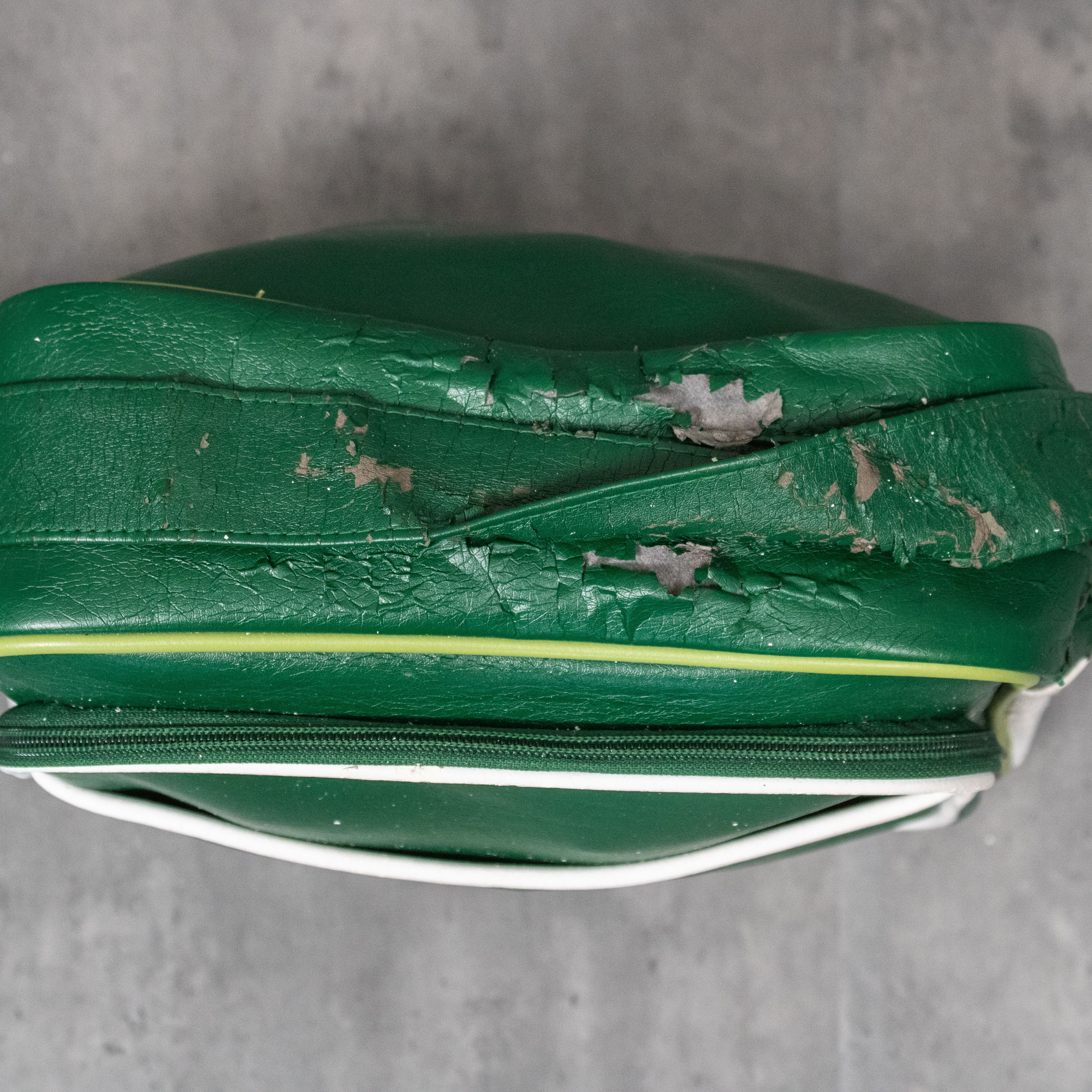 Adidas Vintage 1990's Adidas Faux Leather Forest Green Shoulder Bag Size ONE SIZE - 3 Thumbnail