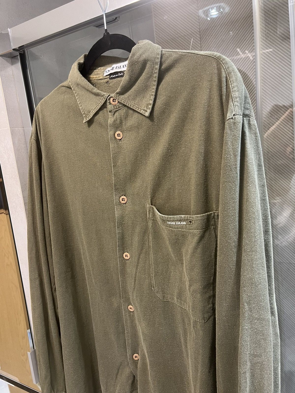 Stone Island Stone Island Archive S/S1998 Overshirt Size US L / EU 52-54 / 3 - 8 Thumbnail