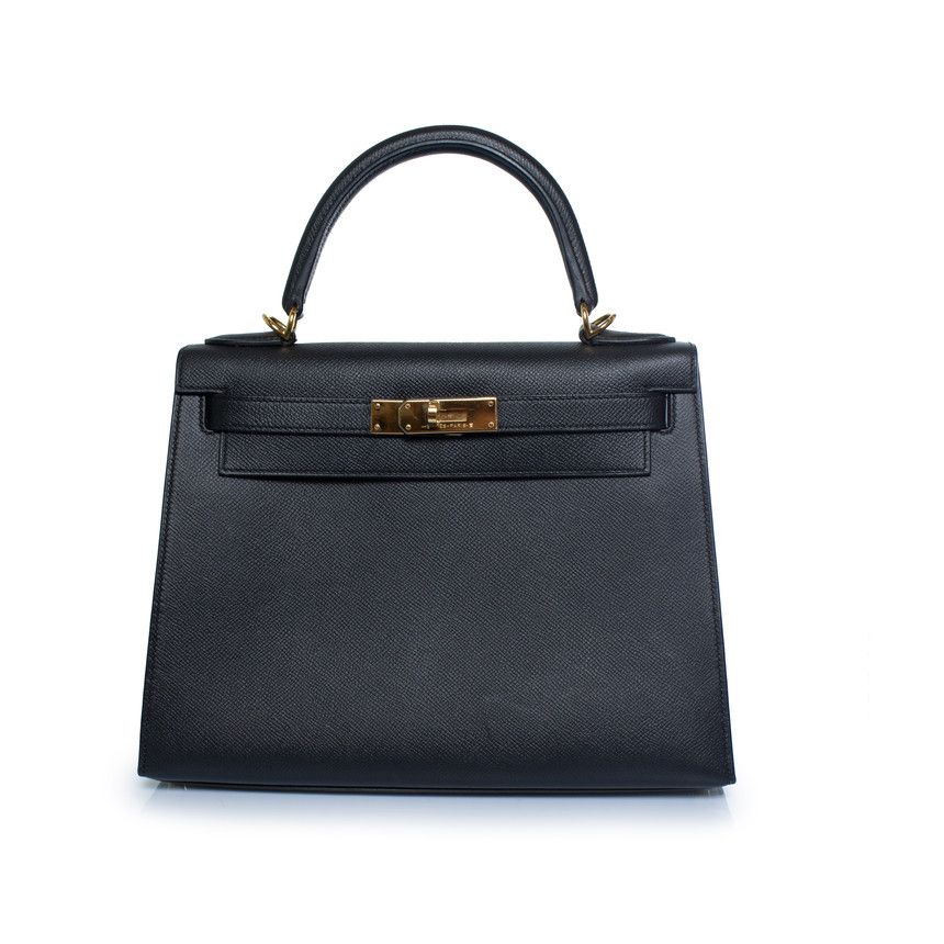 Hermes Hermes, sac Kelly II sellier 28 epsom 89 black Size ONE SIZE - 9 Thumbnail