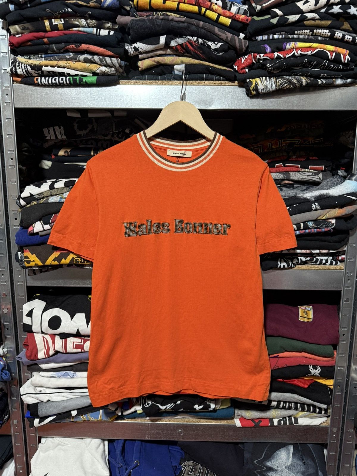 Wales Bonner RRP $385 Wales Bonner Luxury Designer Japanese T-Shirt Size US S / EU 44-46 / 1 - 1 Thumbnail