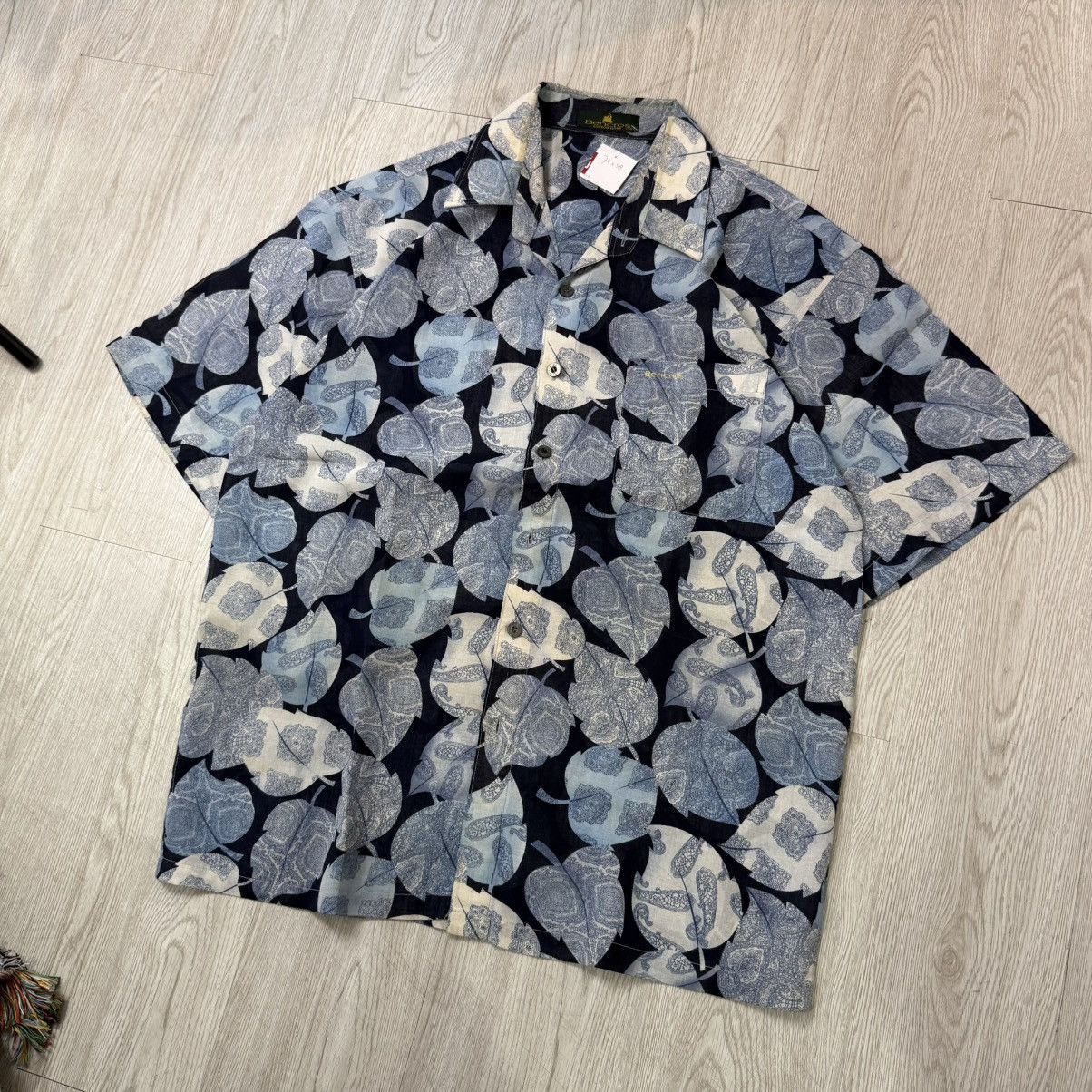 Vintage Vintage bencros london mode pattern shirt Size US XXL / EU 58 / 5 - 2 Thumbnail