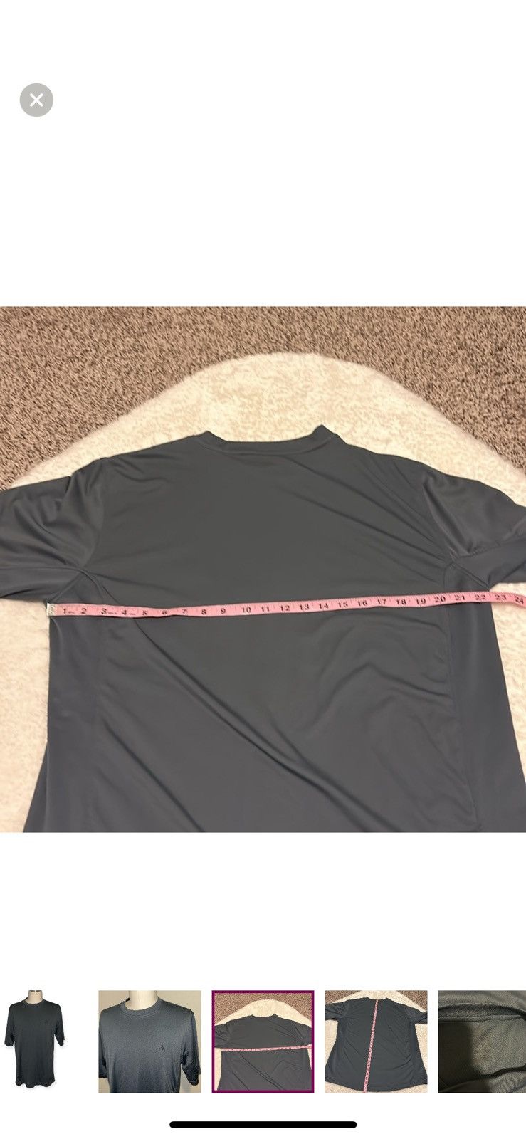 Adidas Adidas xl grey athletic tee Size US XL / EU 56 / 4 - 6 Thumbnail