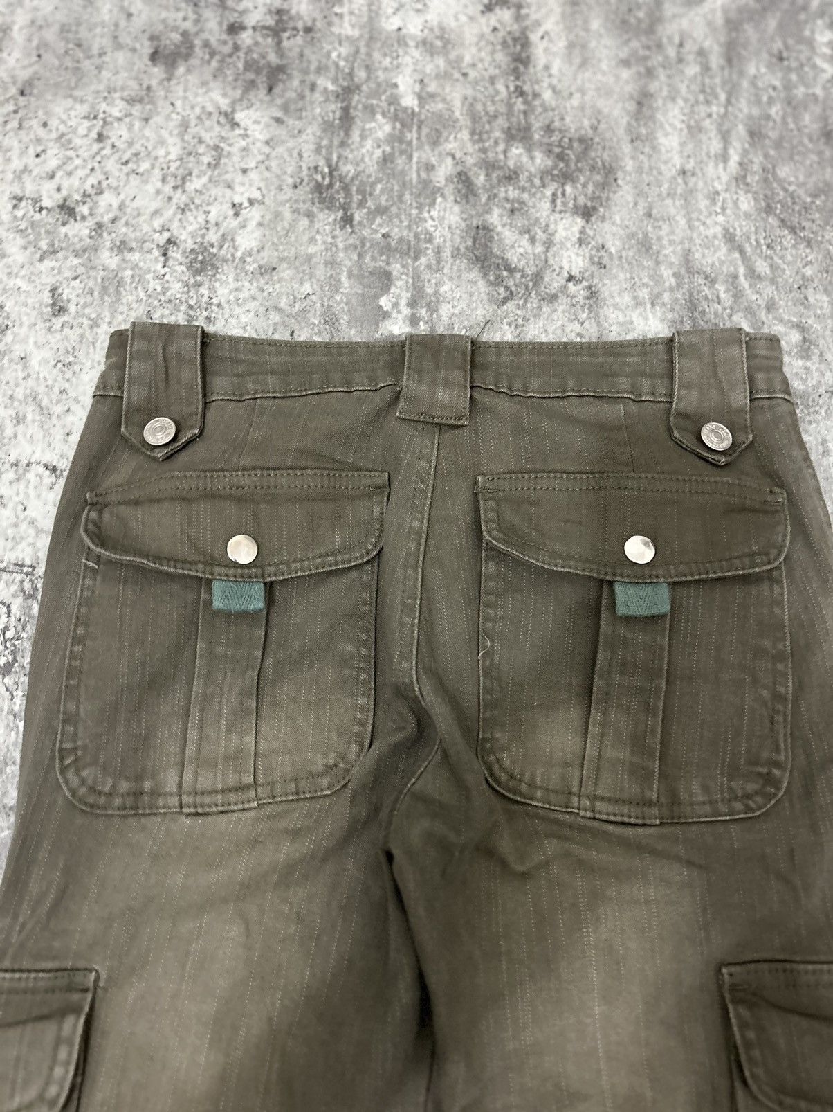 If Six Was Nine Japanese Brand Diva Multipocket Boot Cut cargo pans Size US 28 / EU 44 - 10 Thumbnail