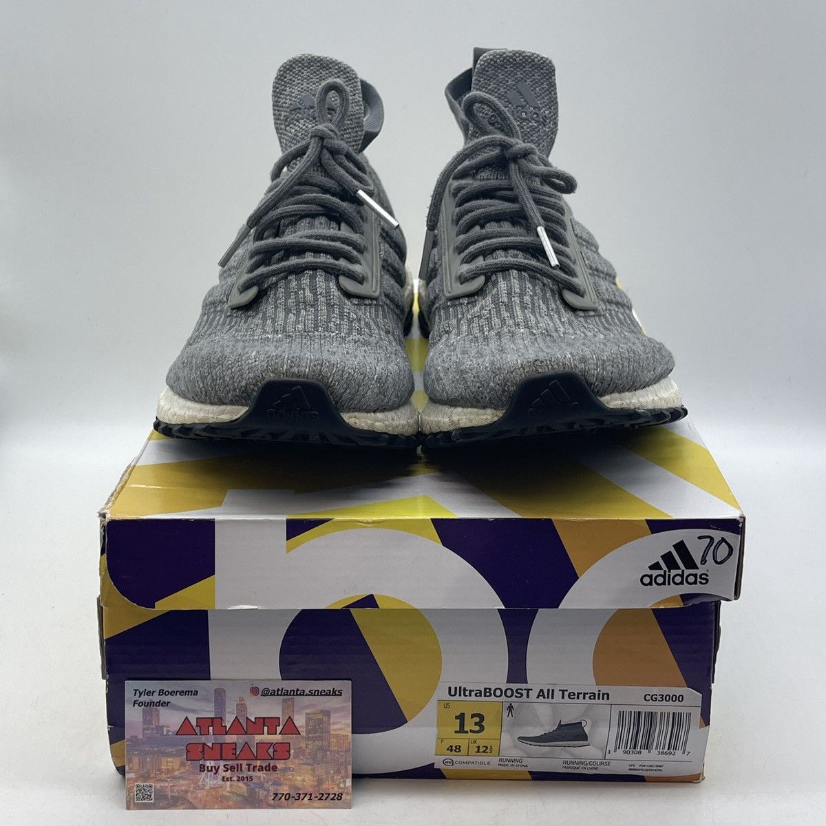 Adidas Ultraboost atr mid grey Size US 13 / EU 46 - 2 Thumbnail
