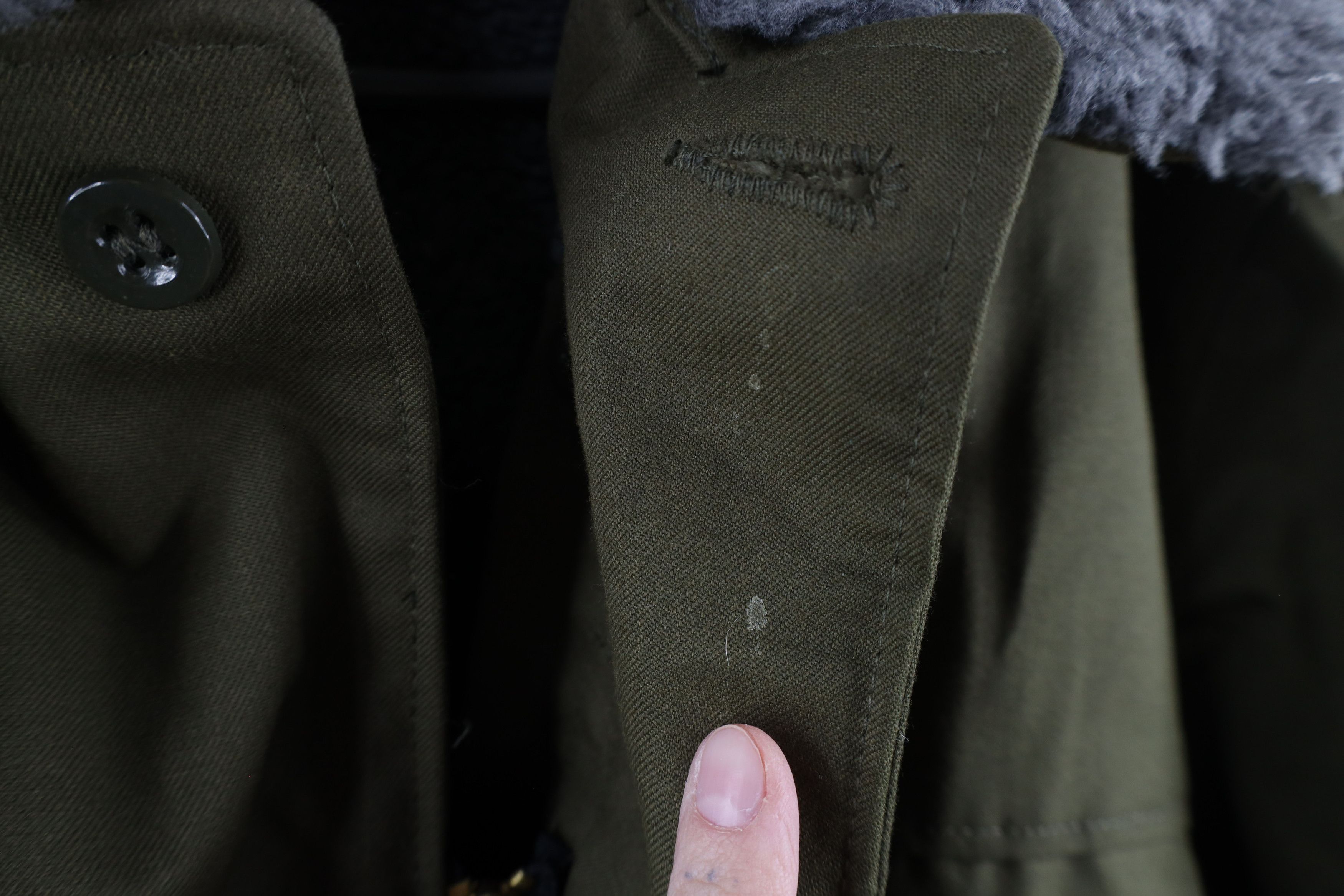 Vintage Vintage 90s Lined Field Combat Parka Jacket Coat Green Size US XL / EU 56 / 4 - 7 Thumbnail