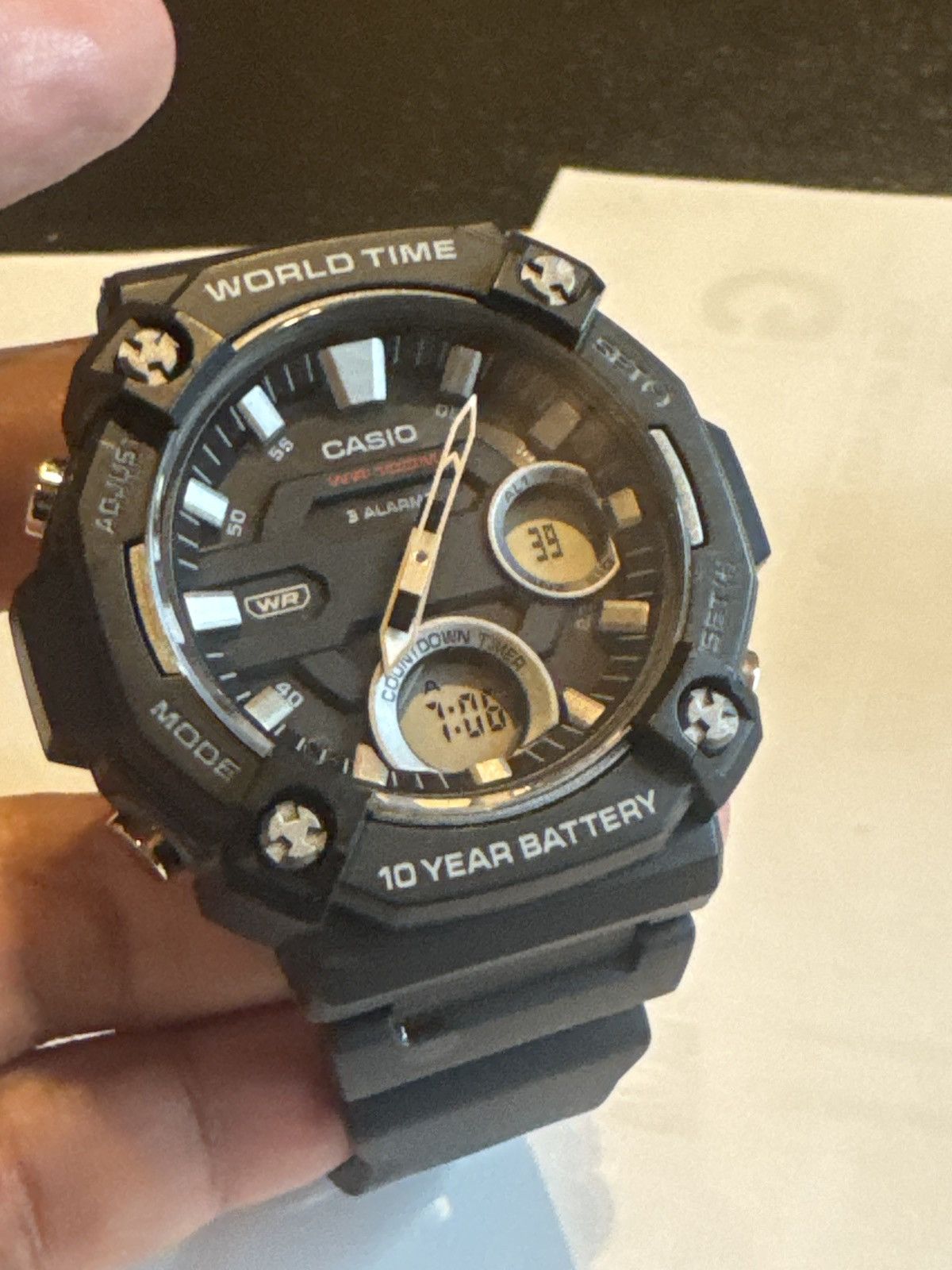 Casio Casio Watch for Men / Teen Size 40 - 4 Thumbnail