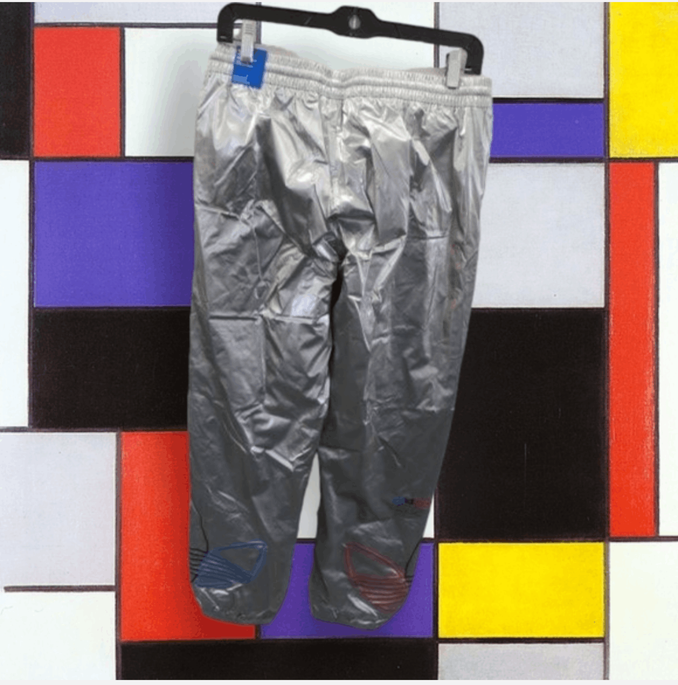 Adidas GRAIL Adidas Silver Tricolor Track Pants Deadstock Med Size 34" / US 12 / IT 48 - 2 Thumbnail