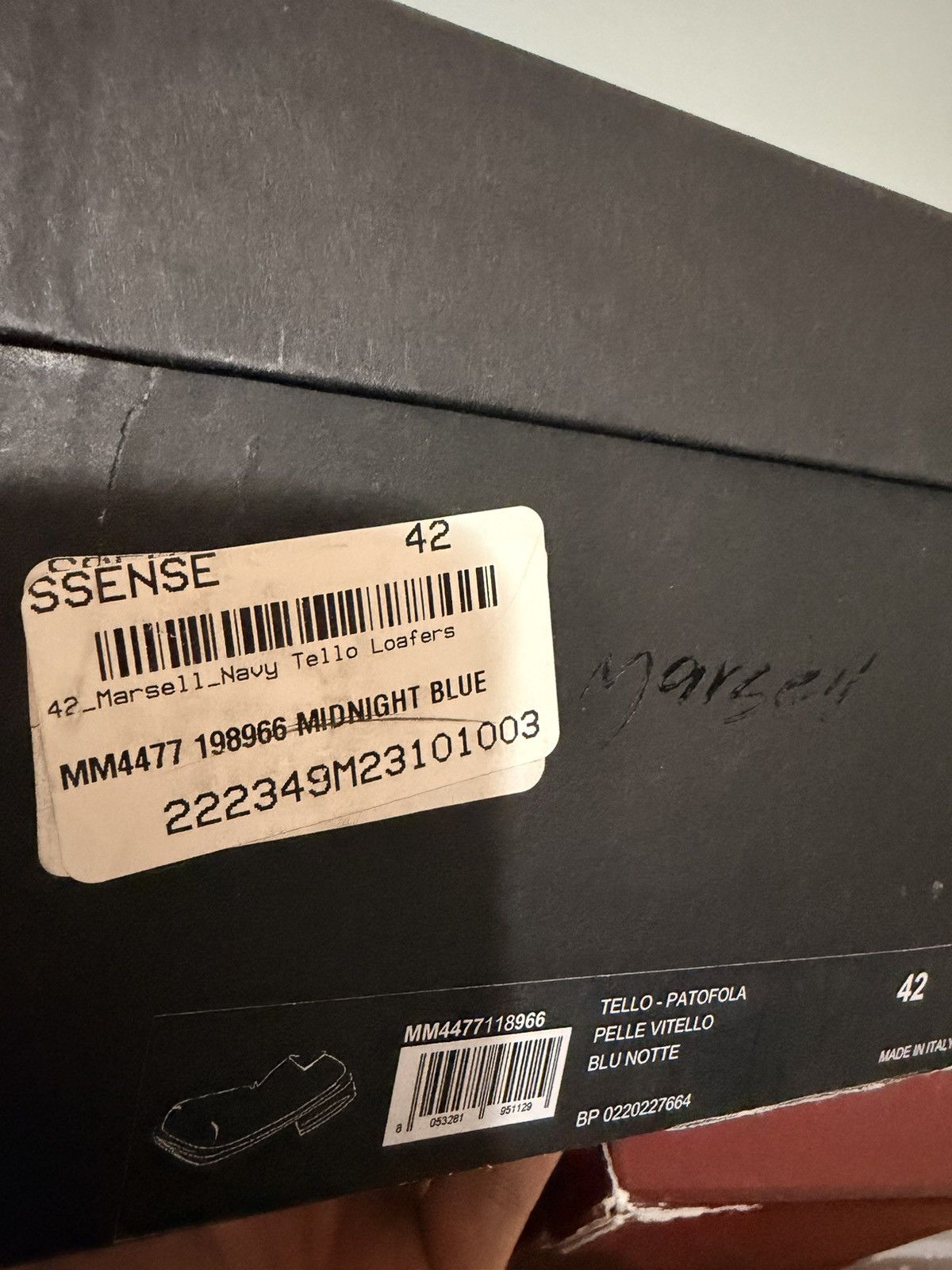 Marsell MARSÈLL Navy Tello Loafers Size 42 Size US 9 / EU 42 - 7 Thumbnail