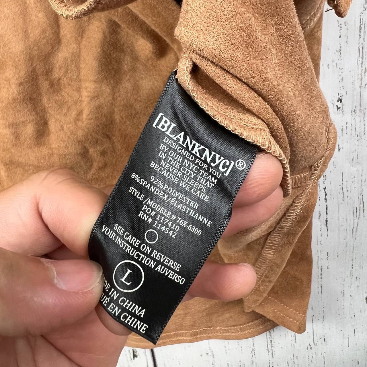 BLANKNYC Blank NYC Large Think Pretty Shacket In Rusty Rivets Shirts Size L / US 10 / IT 46 - 5 Thumbnail