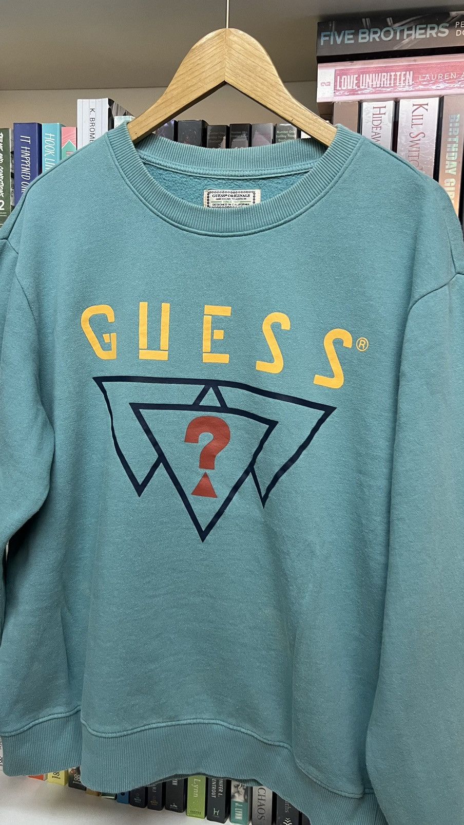 Georges Marciano Guess USA Vintage Style Sweatshirt Size US M / EU 48-50 / 2 - 2 Thumbnail