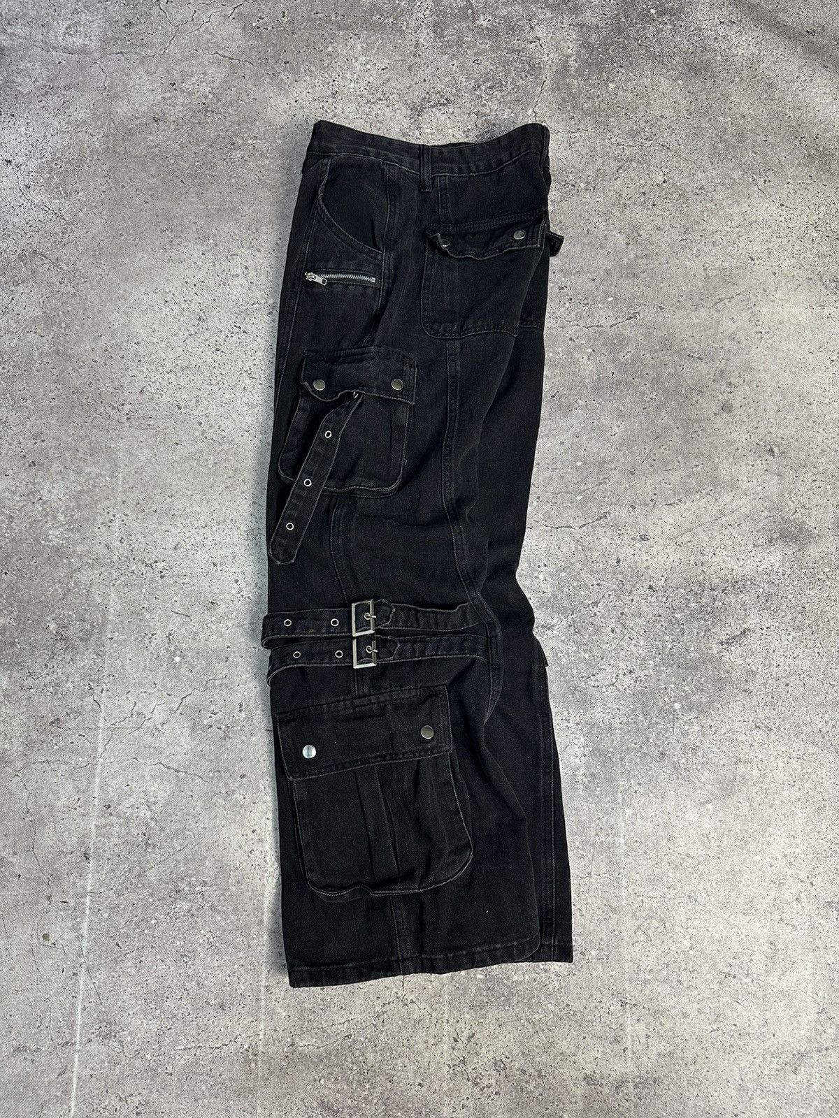 Japanese Brand × Vintage Vintage Junya Watanabe Punk Style Distressed Gothic Archival Size US 31 - 8 Thumbnail