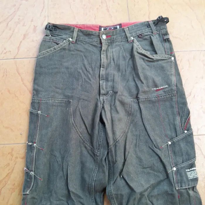 Japanese Brand ❤FINAL DROP❤FADED BAGGY MULTIPOCKET CARGO PANTS Size US 34 / EU 50 - 3 Thumbnail