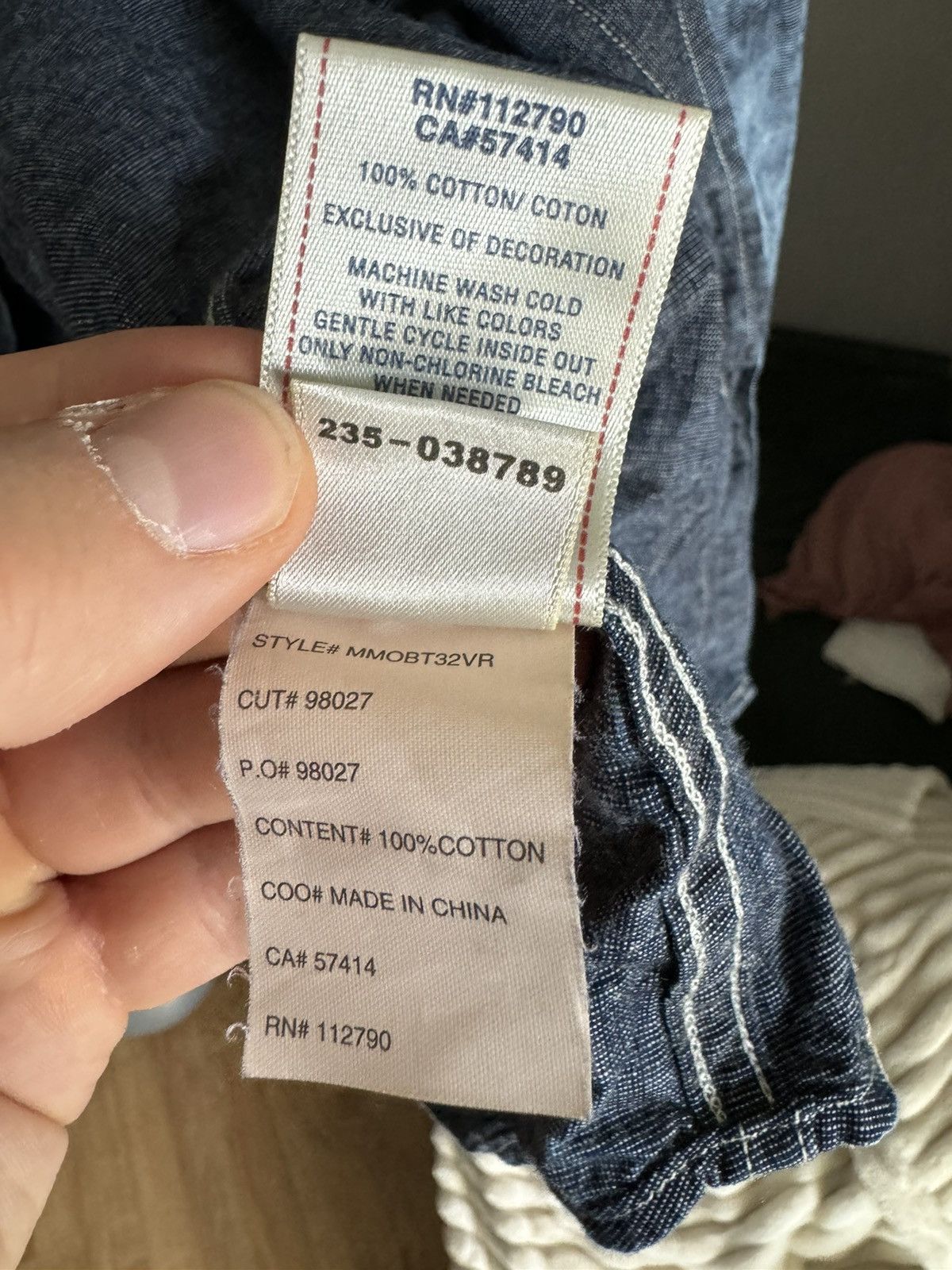 Japanese Brand × True Religion × Vintage True Religion Dyed Shirt Size US L / EU 52-54 / 3 - 9 Thumbnail