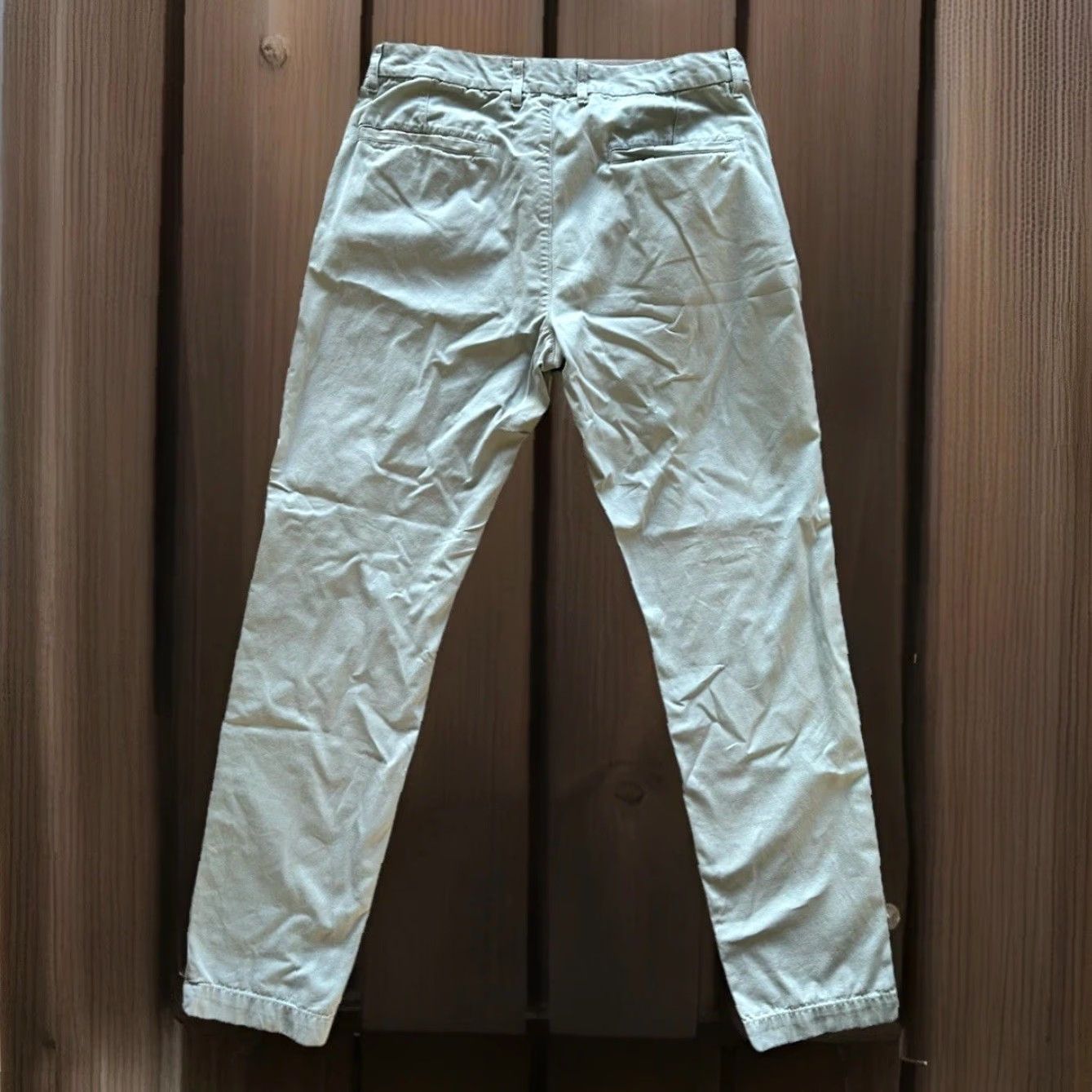 H&M H&M Label Of Graded Goods Men 33 Cotton Pants Green Slim Fit Jeans/Dress Pants Size US 33 - 5 Thumbnail
