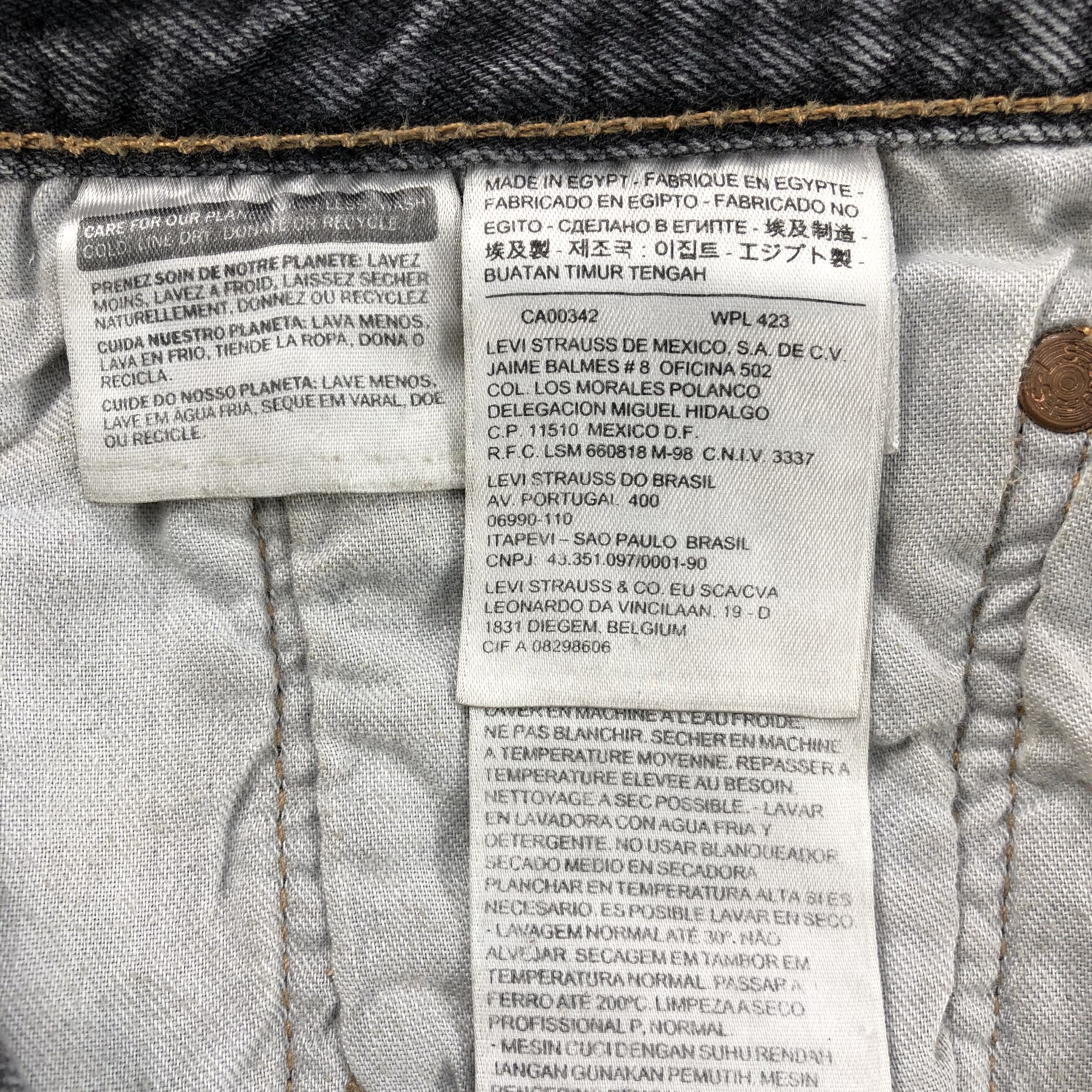 Levi's Vintage Levis 501 Earth Tone Jeans-JM2018 Size US 36 / EU 52 - 10 Thumbnail