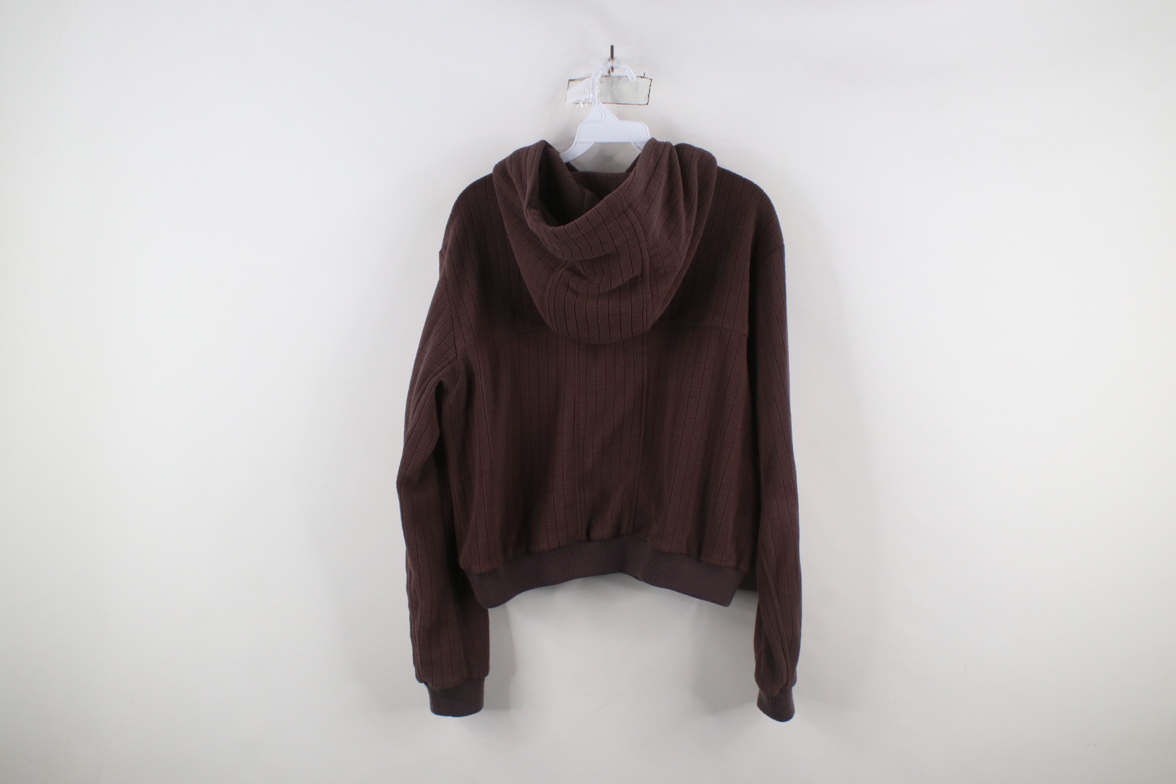 Vintage Beardedgoat Spell Out Sierra Fleece Hoodie Sweatshirt Brown Size M / US 6-8 / IT 42-44 - 10 Thumbnail