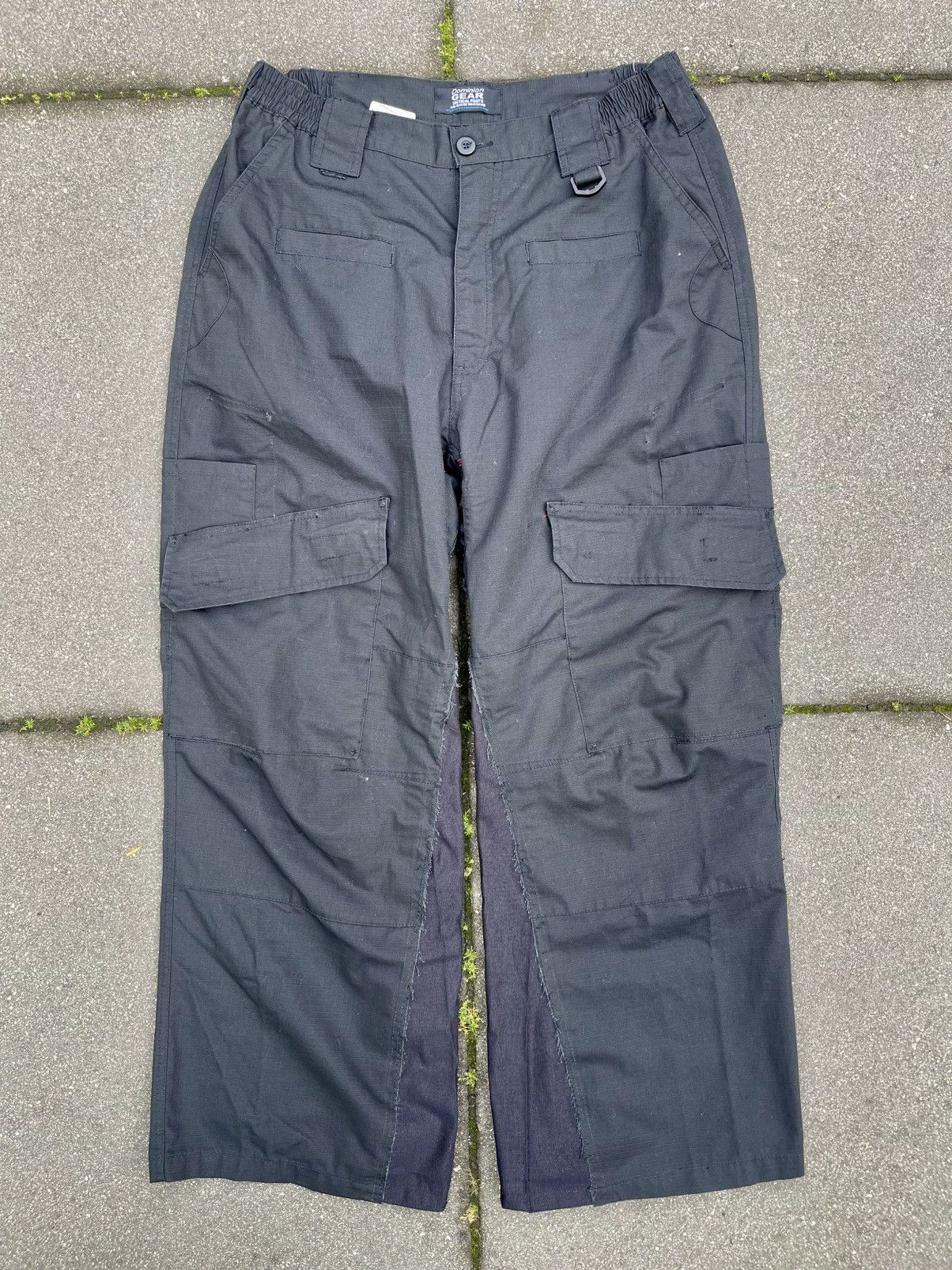 Vintage Baggy rip stop double knee 10 pocket cargo pants balenciaga Size US 36 / EU 52 - 1 Thumbnail